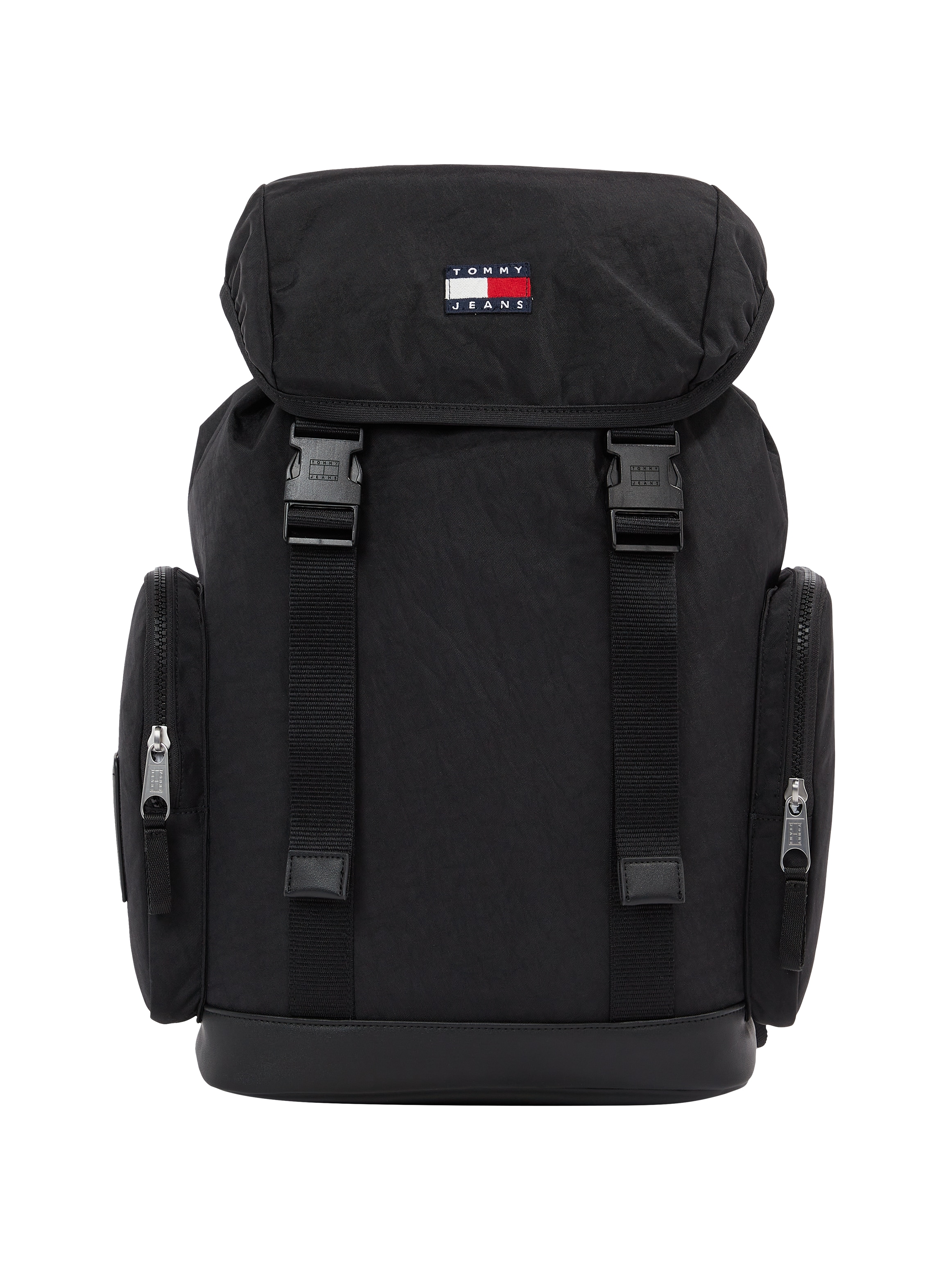 Tommy Jeans Freizeitrucksack »TJM DAILY ELEVATED FLAP BACKPACK«, Men Travelbag, Outdoor-Rucksack, Reiserucksack mit Klickverschluss