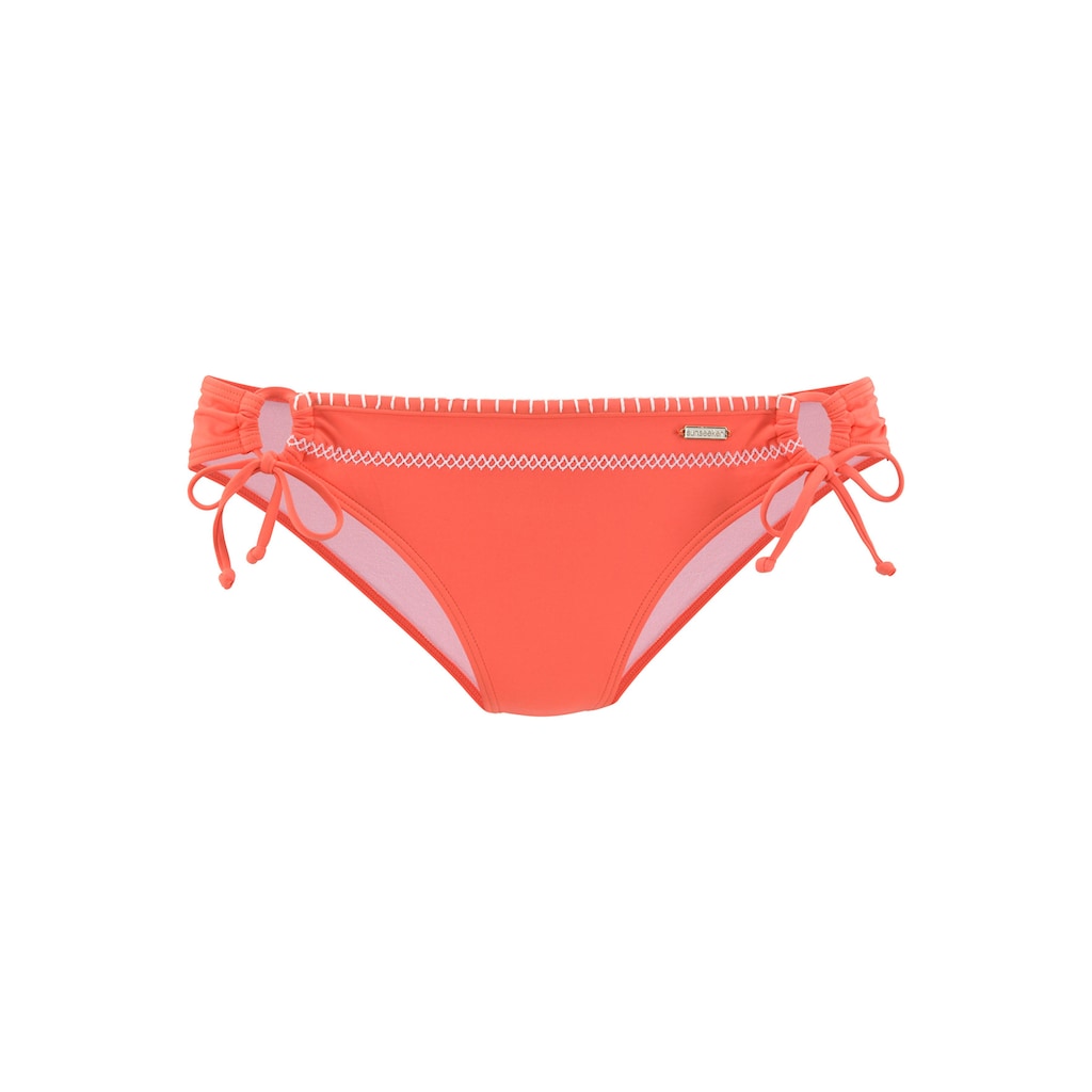 Sunseeker Bikini-Hose »Dainty«, mit Häkelkante und seitlichen Bindebändern