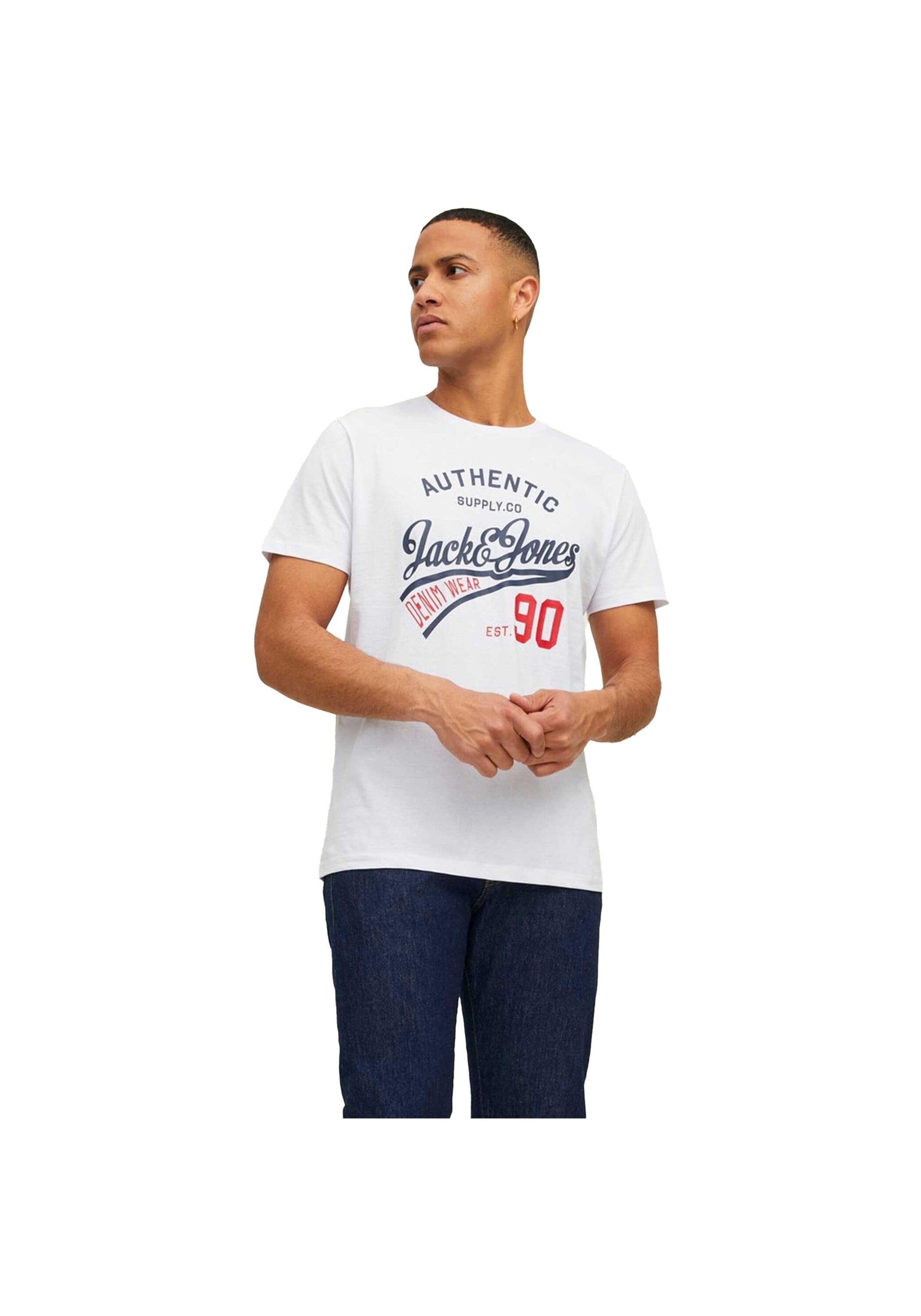 Jack & Jones T-Shirt »T-Shirt JJETHAN TEE CREW NECK 3PK 3er Pack«