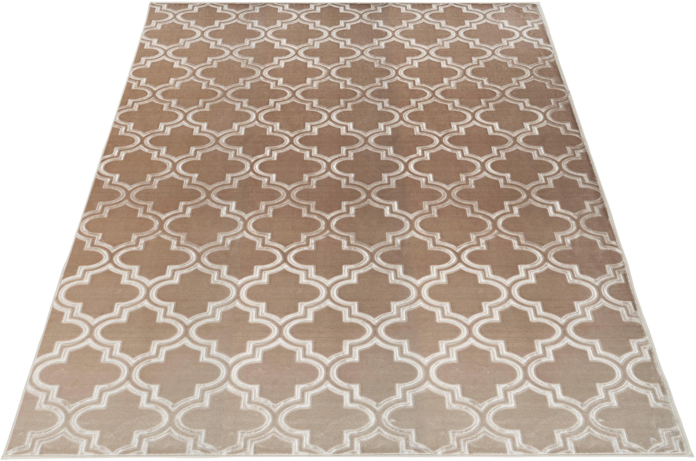 Leonique Teppich »Triana«, rechteckig, 7 mm Höhe, 3D-Design, Wohnzimmer