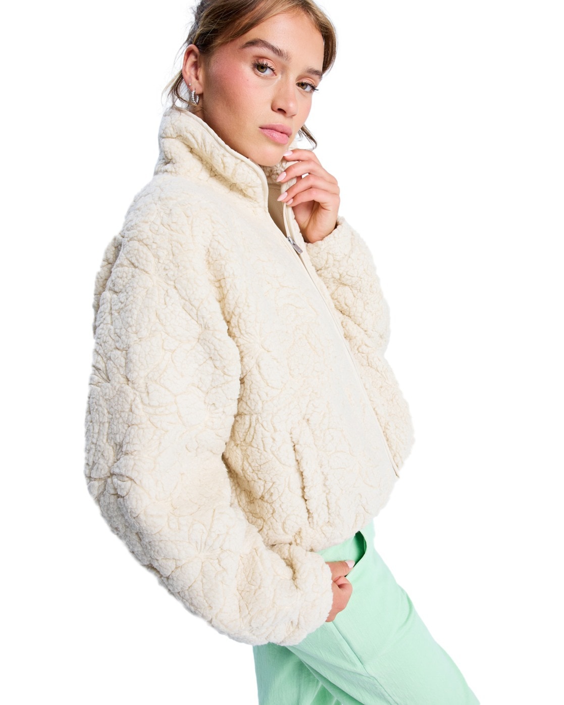Roxy Fleecepullover »Blurry Cloud«
