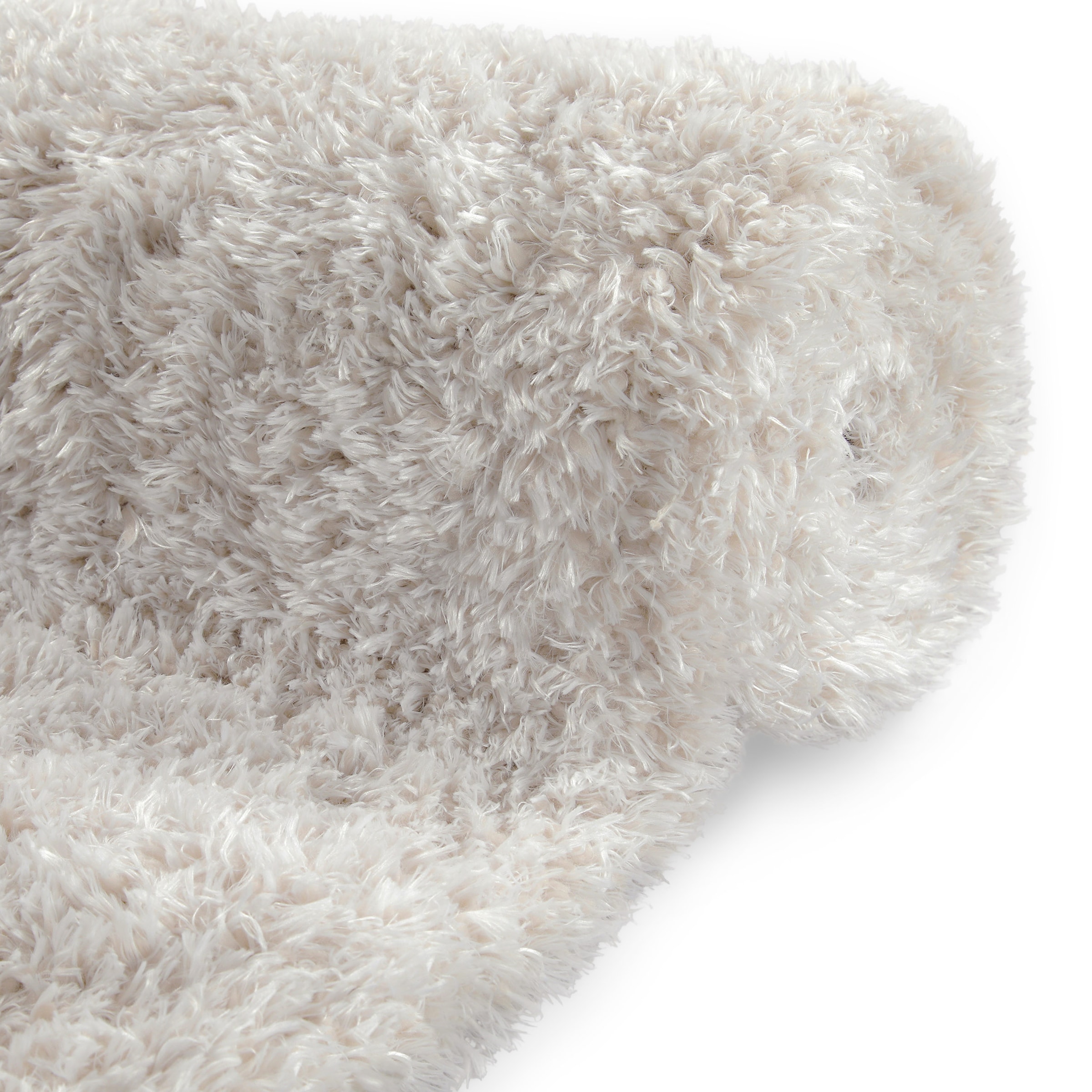 OTTO home Hochflor-Teppich »Josetta , auch als Läufer erhältlich« rechteckig 50 mm Höhe Langflor, Shaggy, dichter weicher Hochflor, uni farben, Wohnzimmer