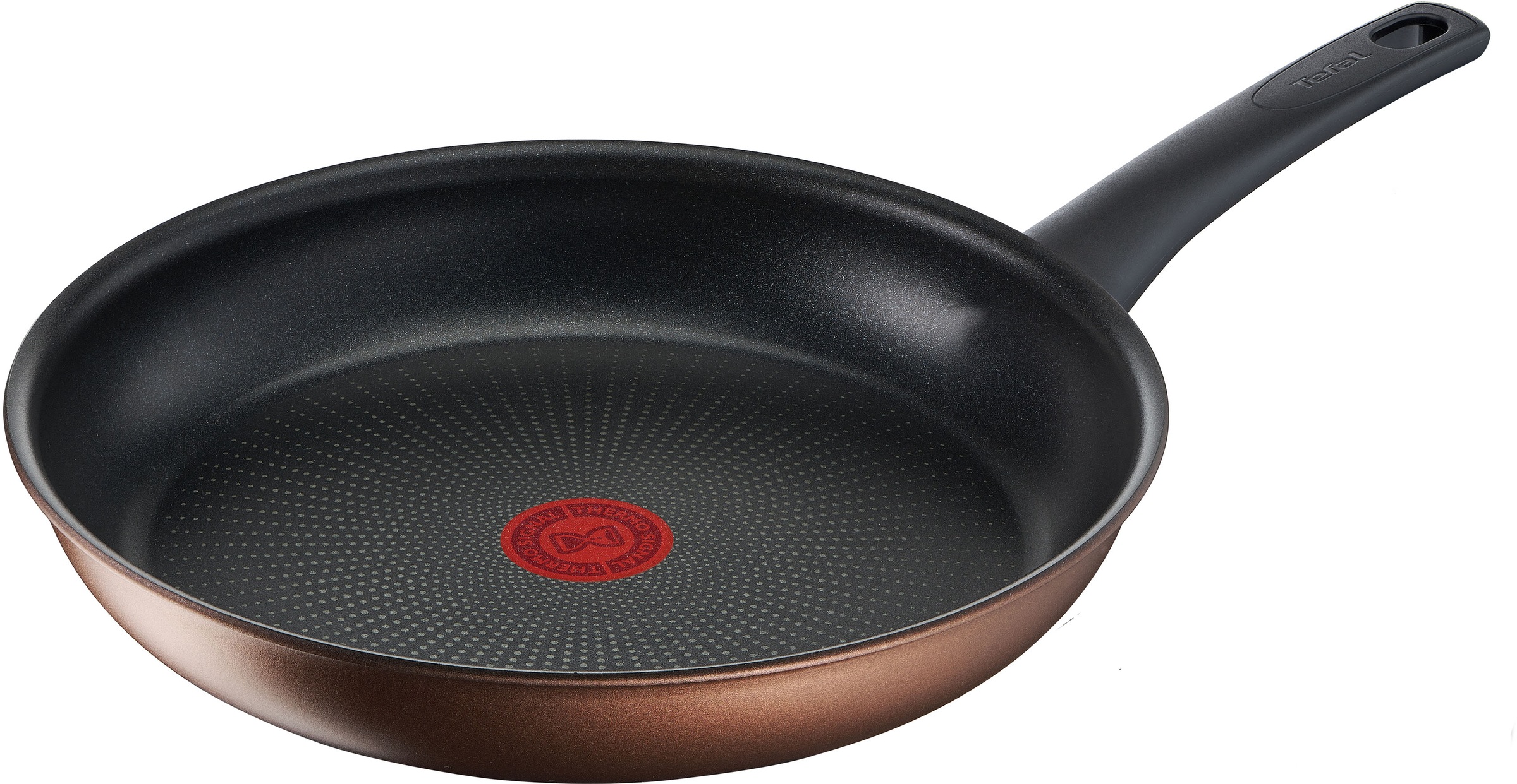 Tefal Bratpfanne »Resource Bratpfanne«, Aluminium, (1 tlg.), Titanium Pro Antihaft-Beschichtung, Thermo-Signal-Temperaturanzeiger, induktionsgeeignet