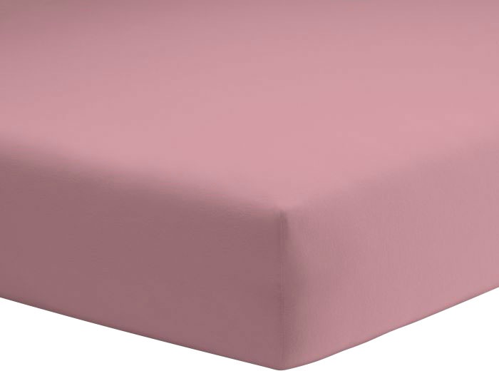 Schlafgut Spannbettlaken »Mako-Jersey aus 100% Baumwolle in beige, Größe 140-160x200 20