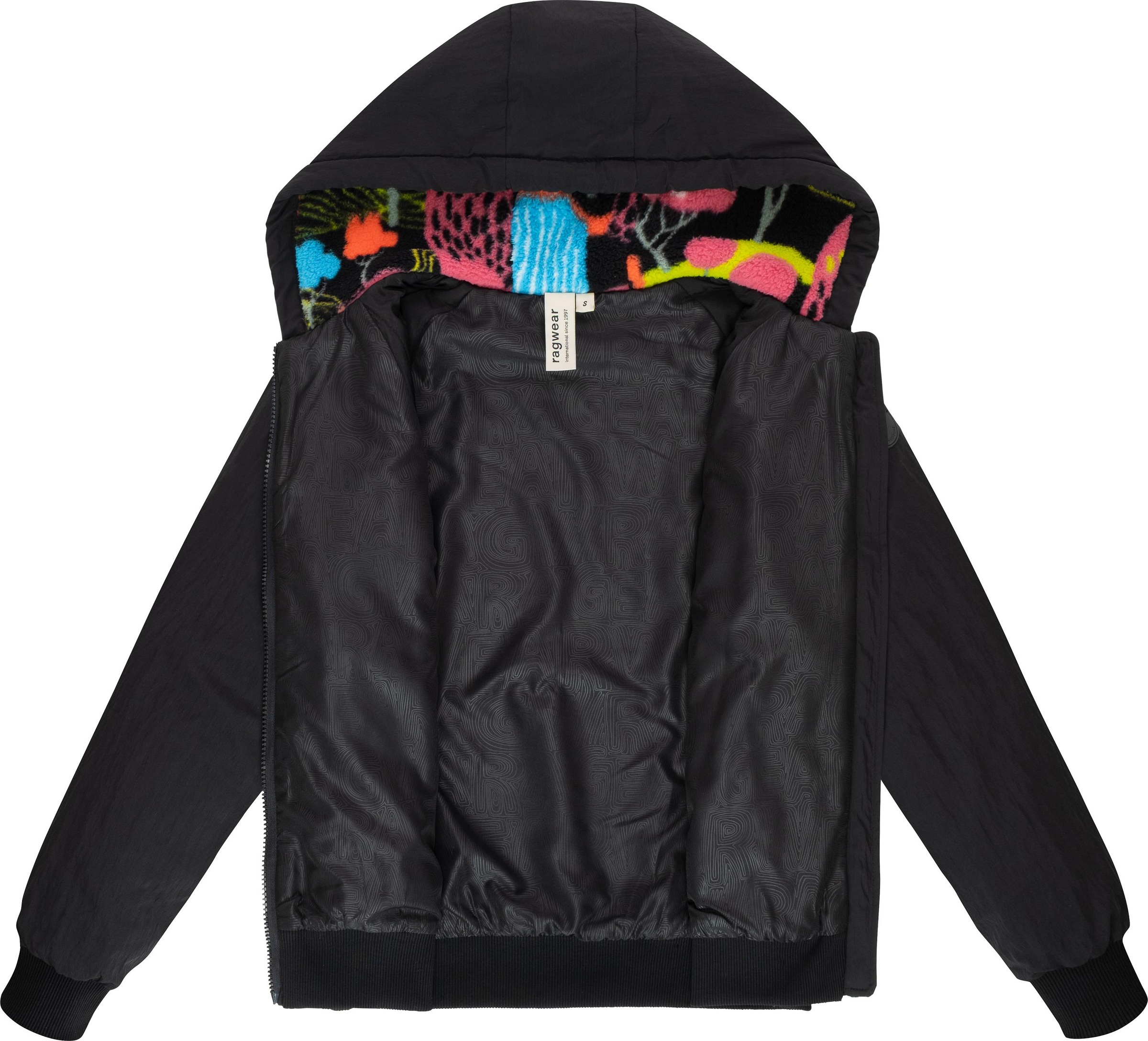 Ragwear Plüschjacke »Plüschjacke Talianita Print YOUMODO«