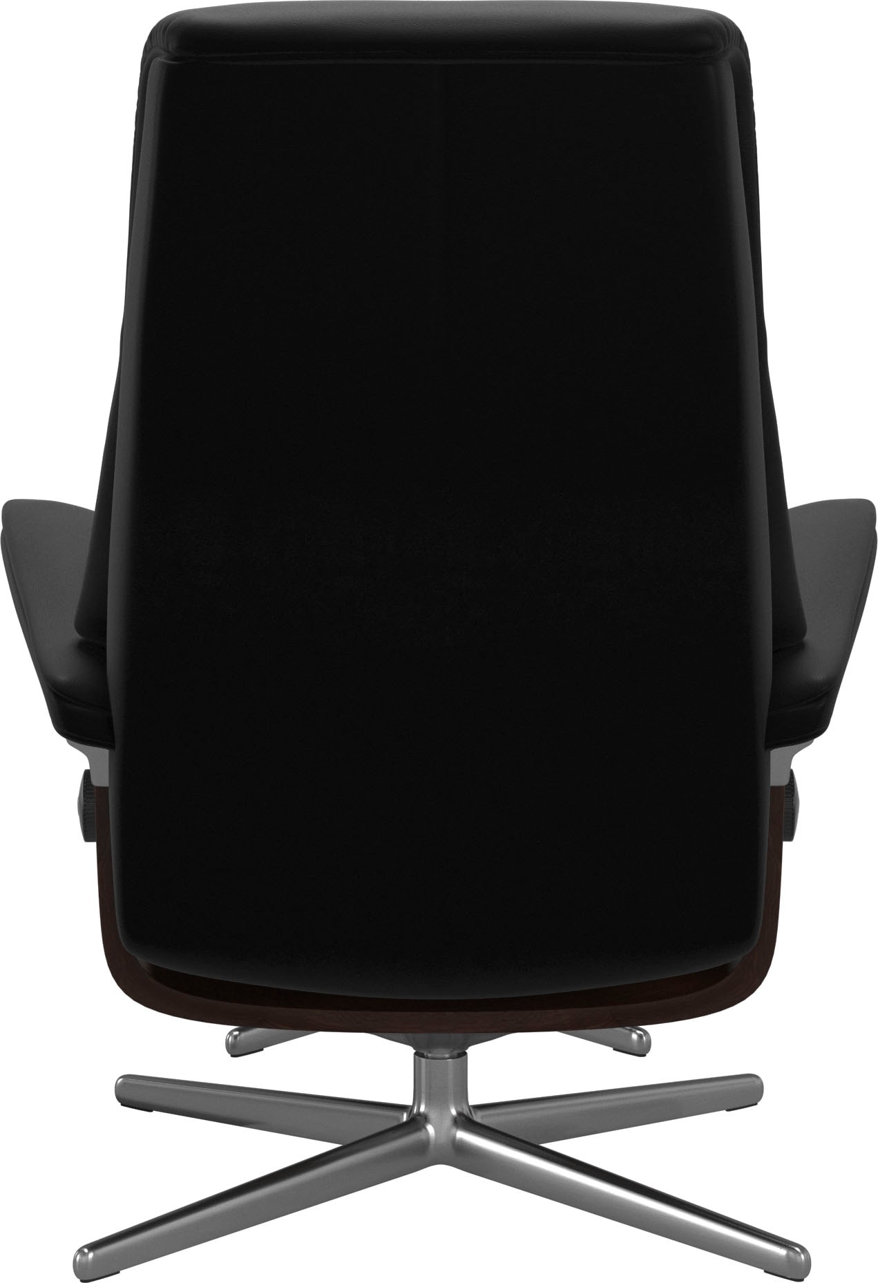 Stressless® Fußhocker »View« mit Cross Base, Größe S, M & L, Holzakzent Braun