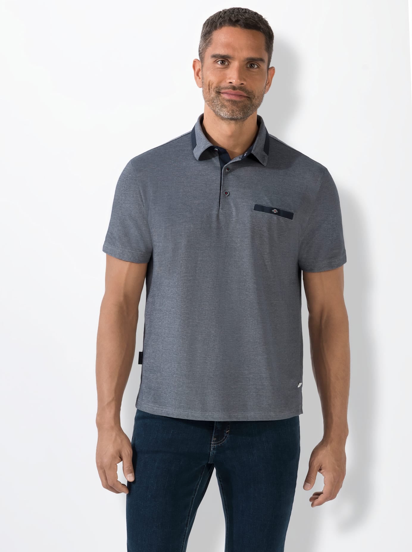 Poloshirt »Kurzarm-Poloshirt«, (1 tlg.)