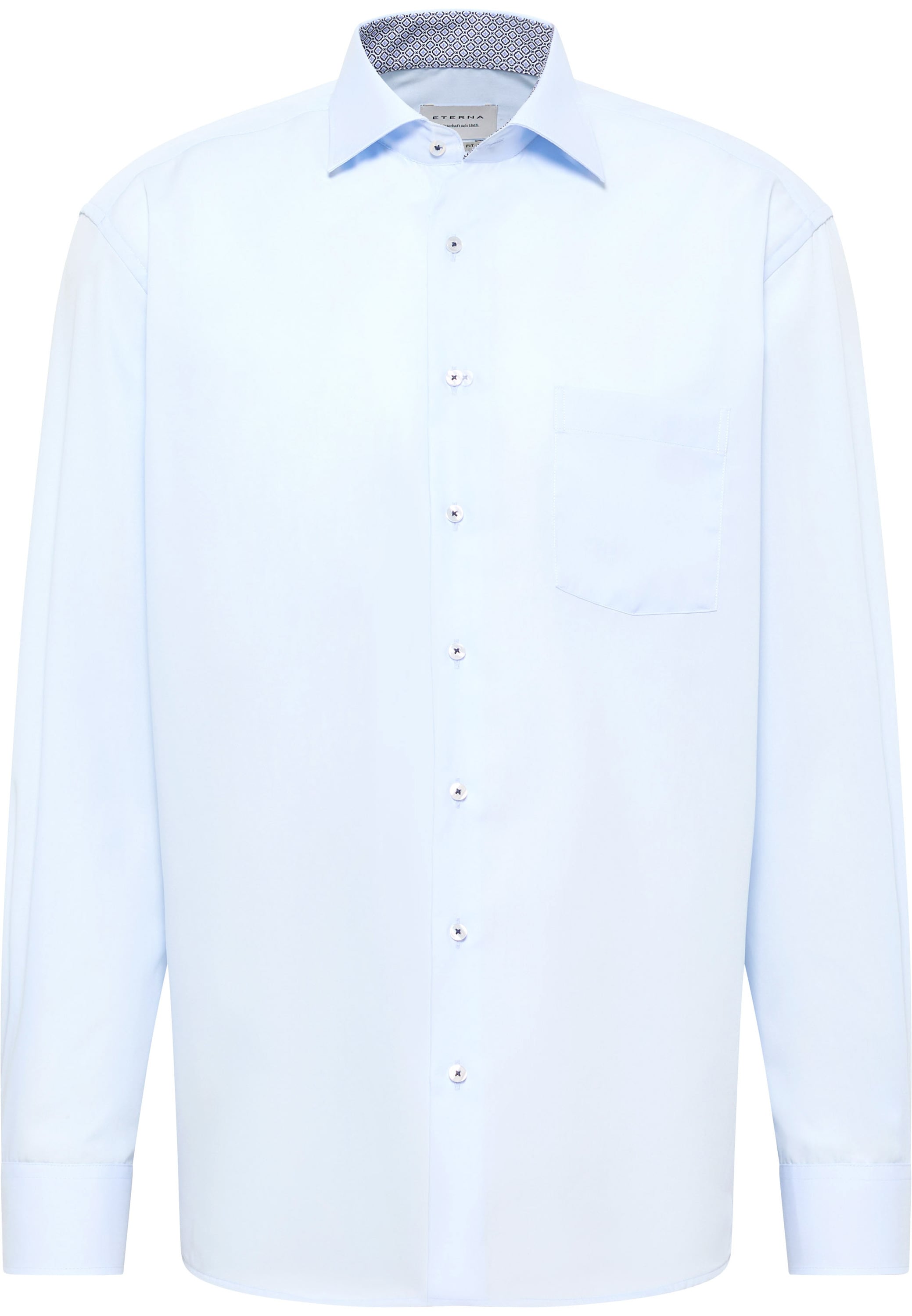Eterna Langarmhemd »MODERN FIT«, NON IRON (bügelfrei)