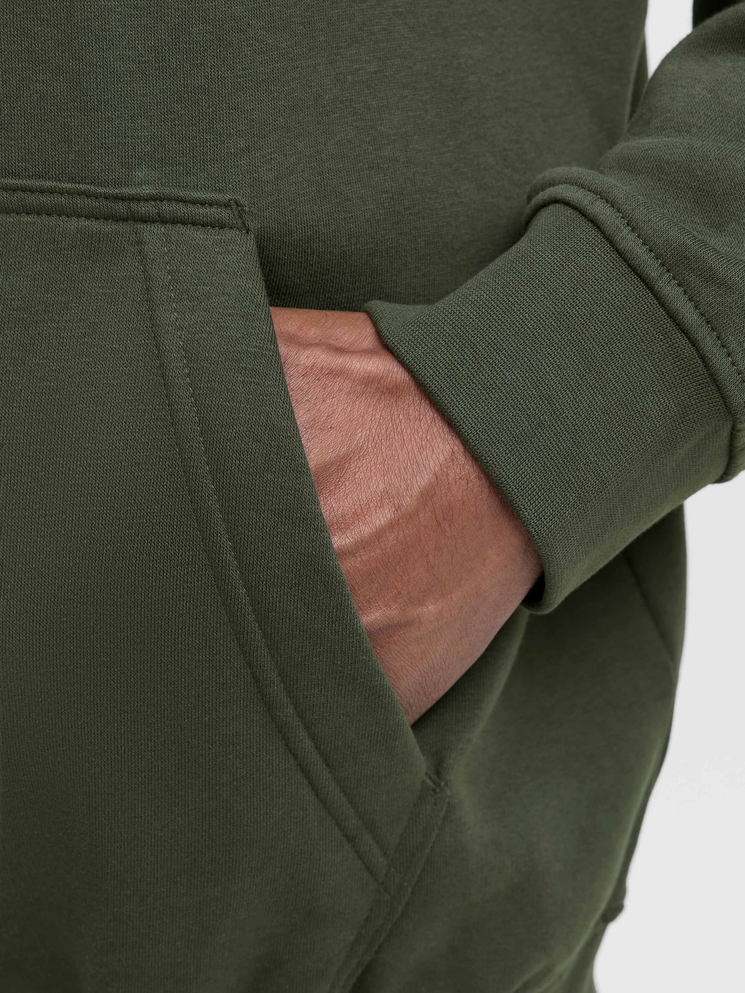 Jack & Jones PlusSize Kapuzensweatshirt »JJESOHO SWEAT HOOD NOOS PLS«, mit Logobranding
