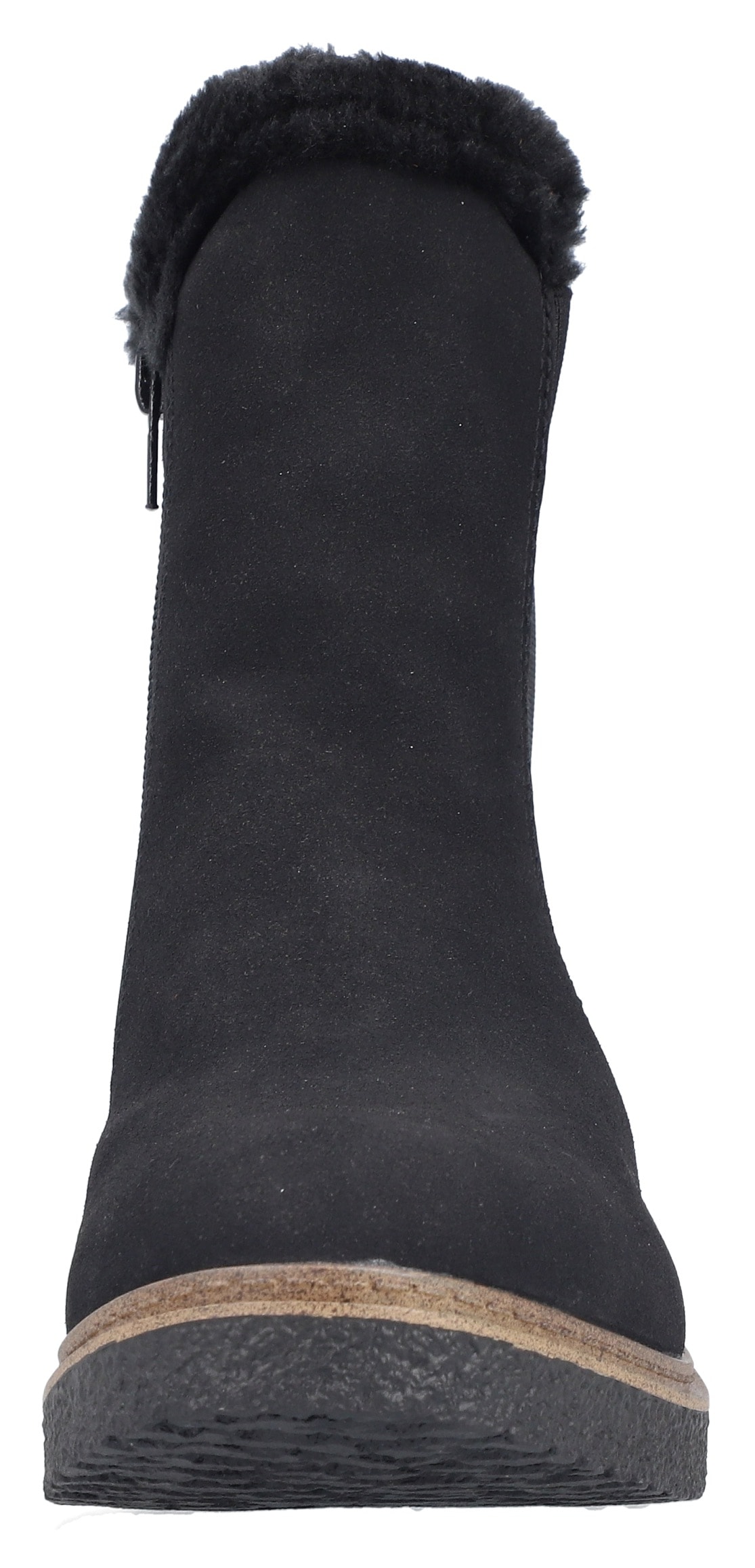 Rieker Winterboots  Chelseaboots, Winterstiefelette, Blockabsatz, mit Innenreißverschluss