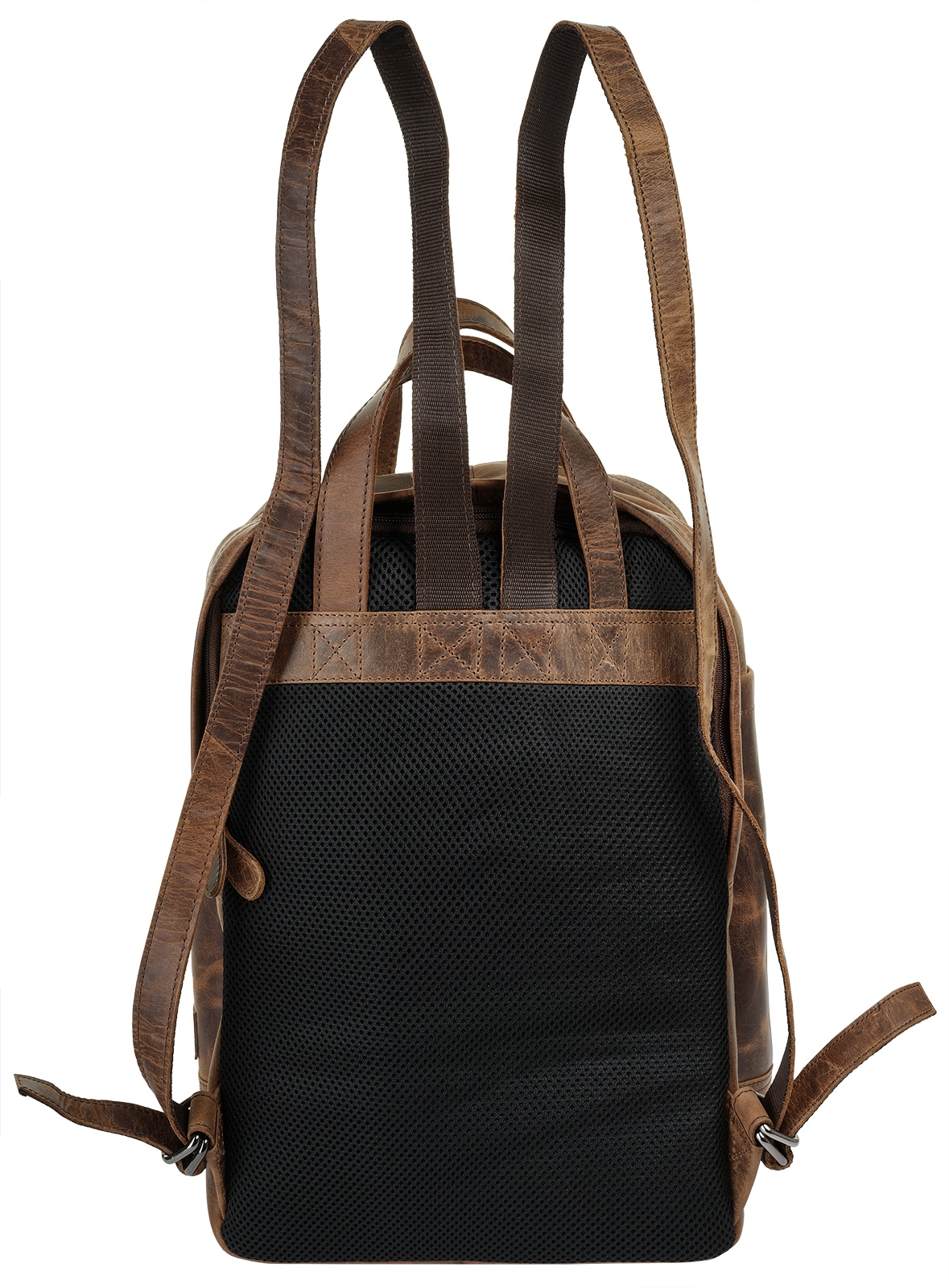 Bagan Laptoprucksack, echt Leder