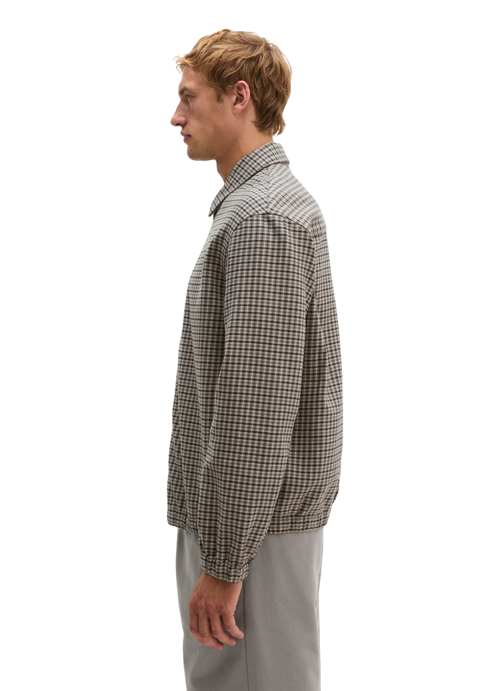 Marc O'Polo Hemdjacke aus Bio-Baumwoll-Twill, Overshirt