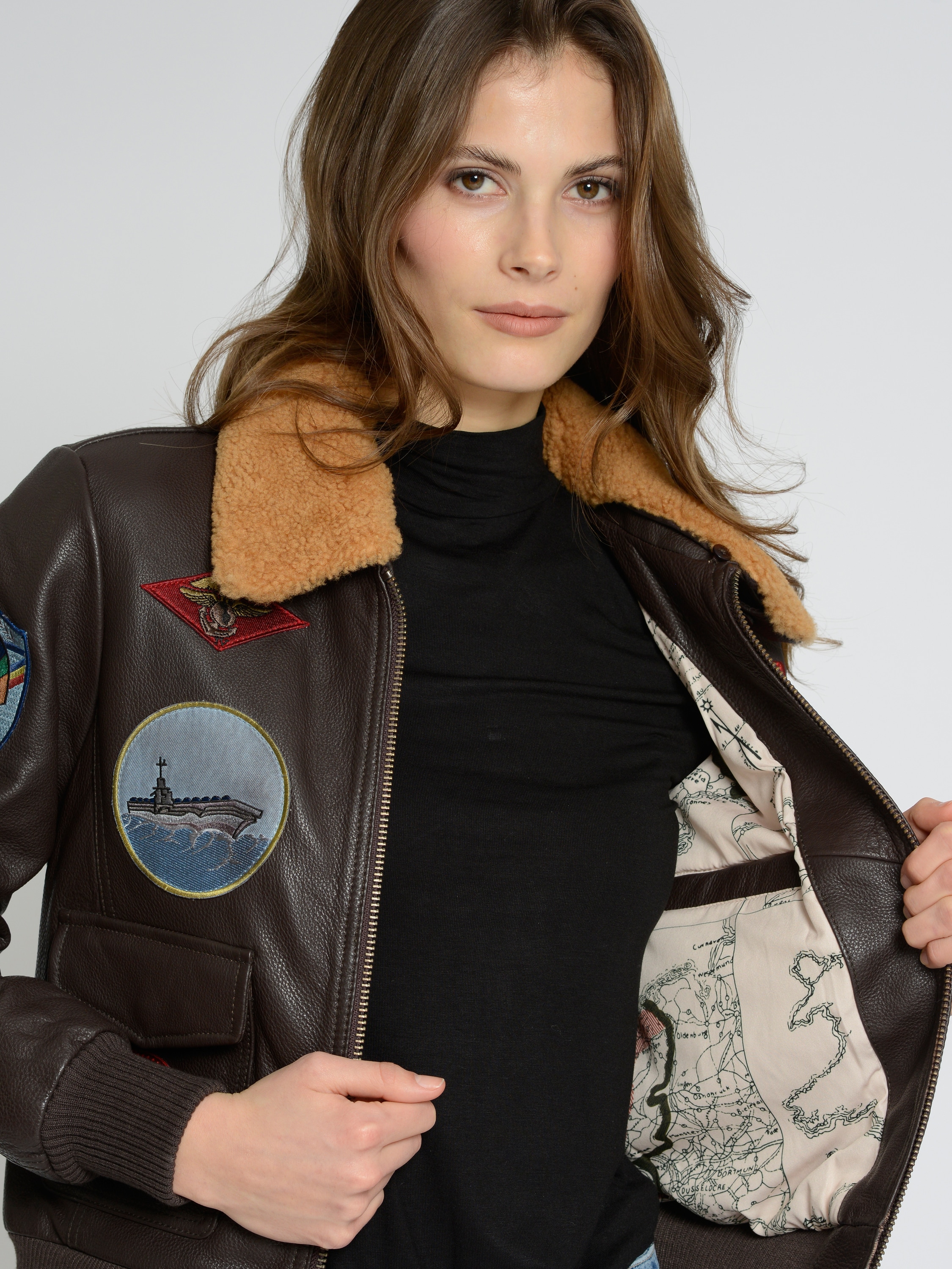 TOP GUN Lederjacke »Lederblouson TG20212520«