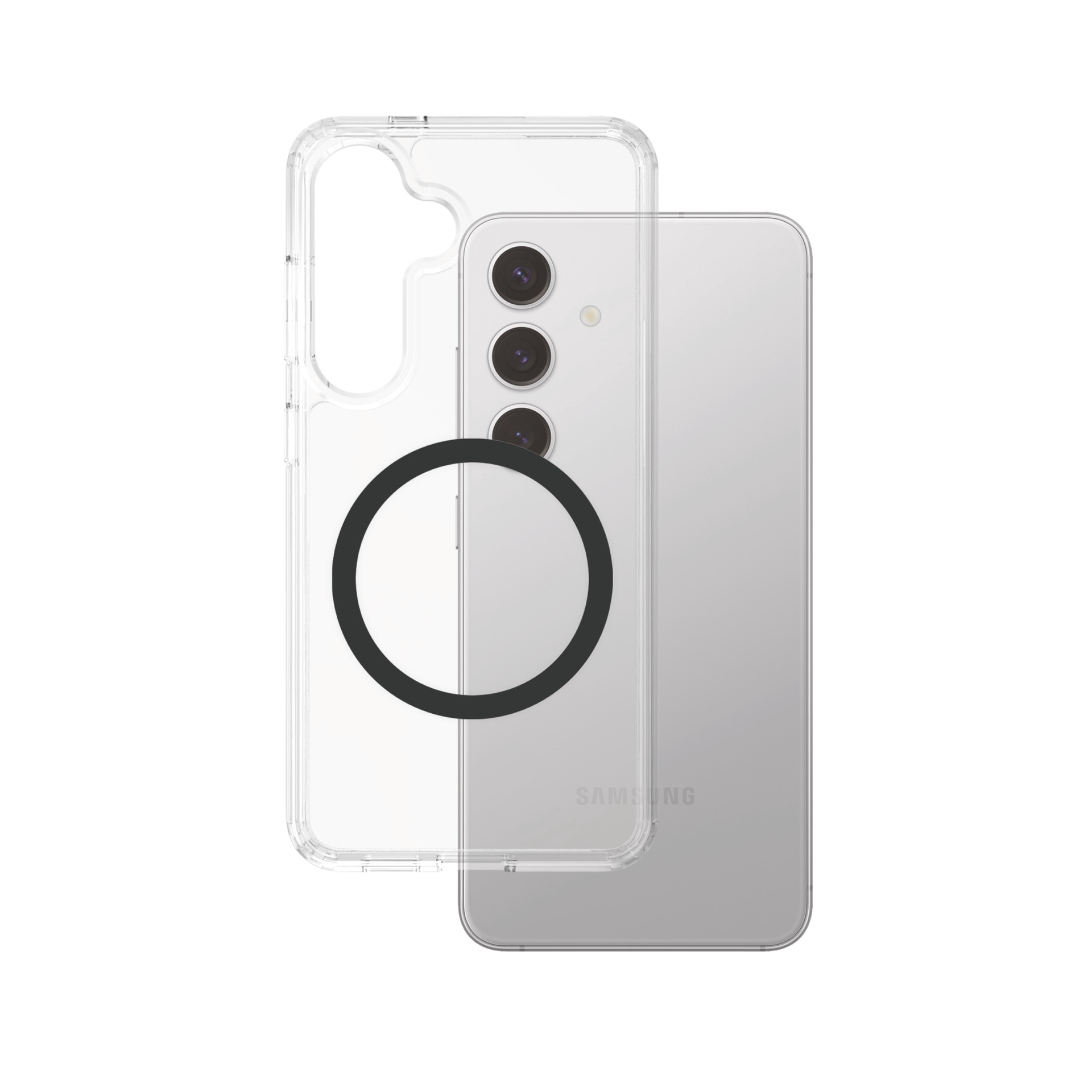CARE by PanzerGlass Handyhülle »Magnetic QI Compatible Urban Combat Case für Samsung Galaxy S25 Plus«, Backcover, Schutzhülle, Handyschutzhülle, Case, Schutzcase, stoßfest