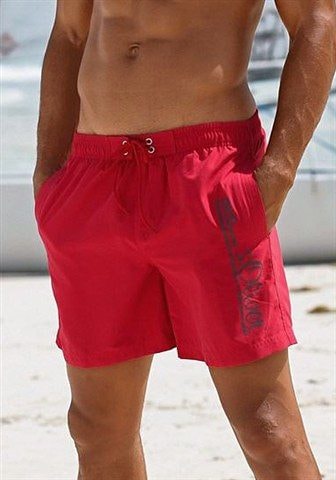 OTTO »Philip«, im s.Oliver Used-Look mit bei Badeshorts Logo-Print online