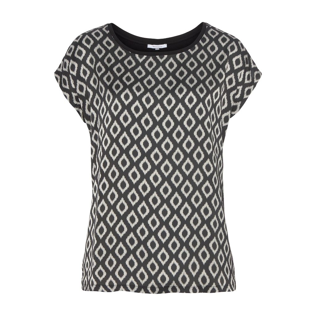 Tamaris Shirtbluse, mit trendigem Print