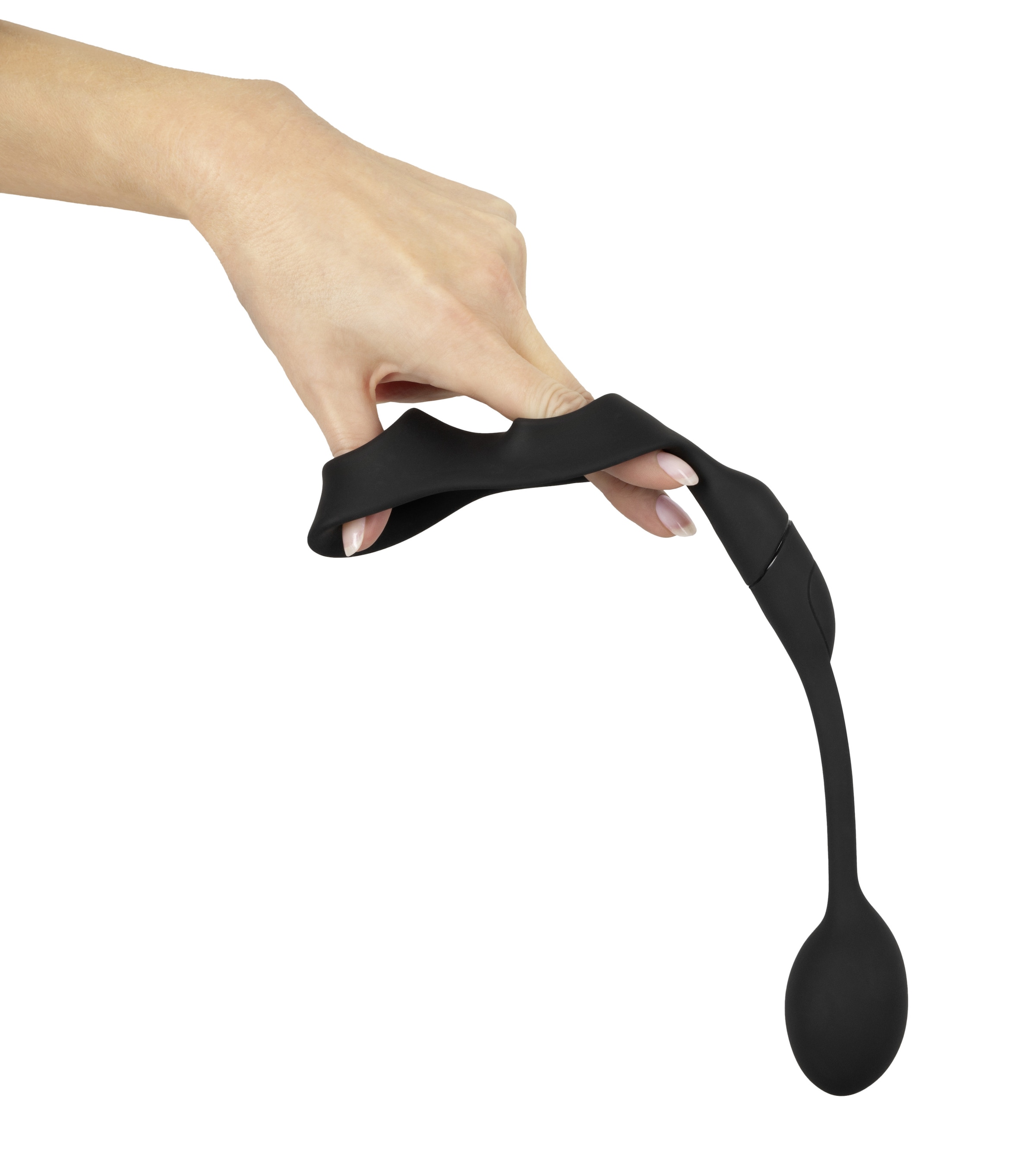 REBEL Anal-Stimulator »Analplug mit Hoden-/Penisring Cock Ring with RC Butt Plug« ()