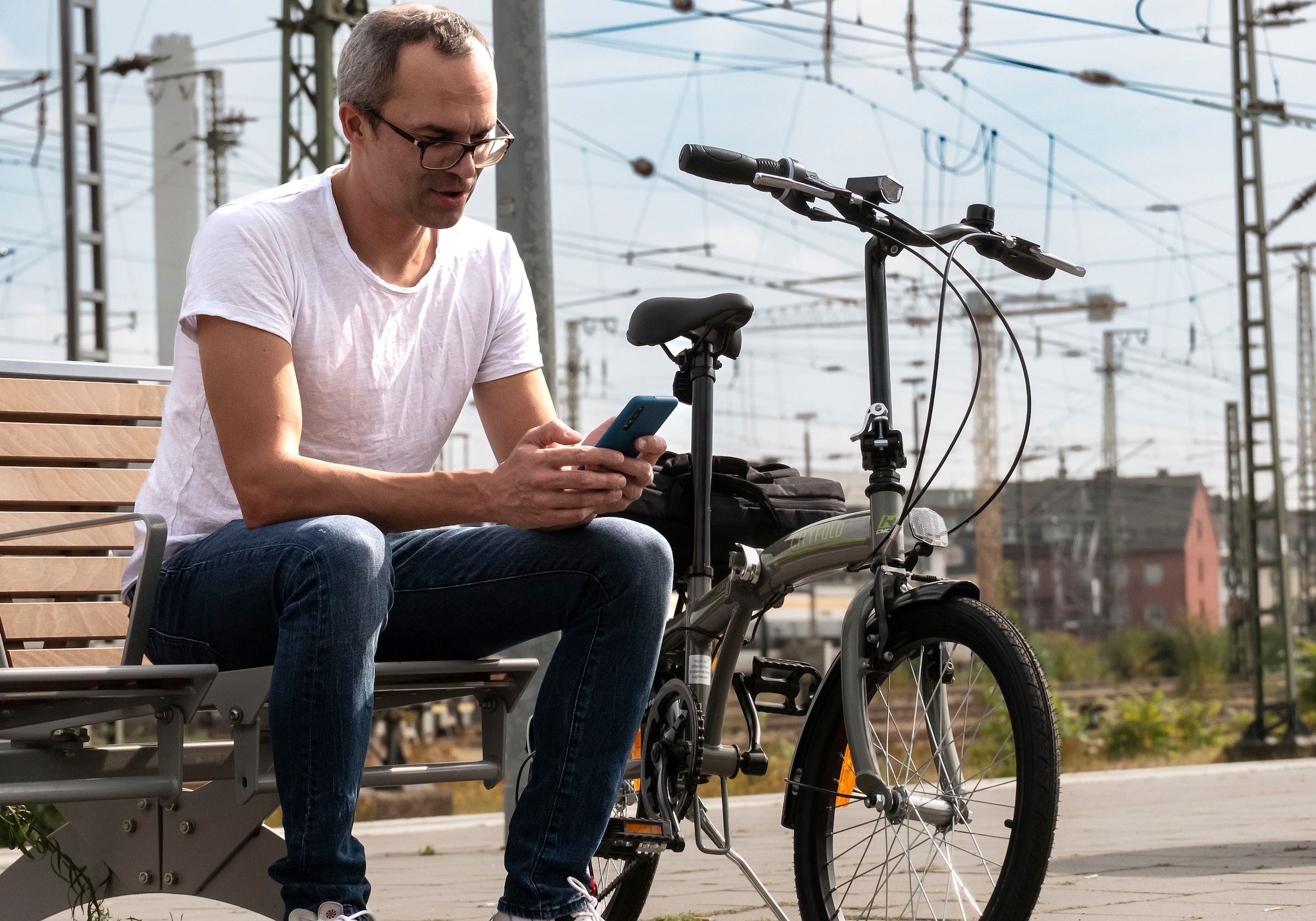 KS Cycling Faltrad »Cityfold«, 6 Gang, Shimano, Tourney Schaltwerk, Kettenschaltung, für Damen und Herren, Kettenschaltung