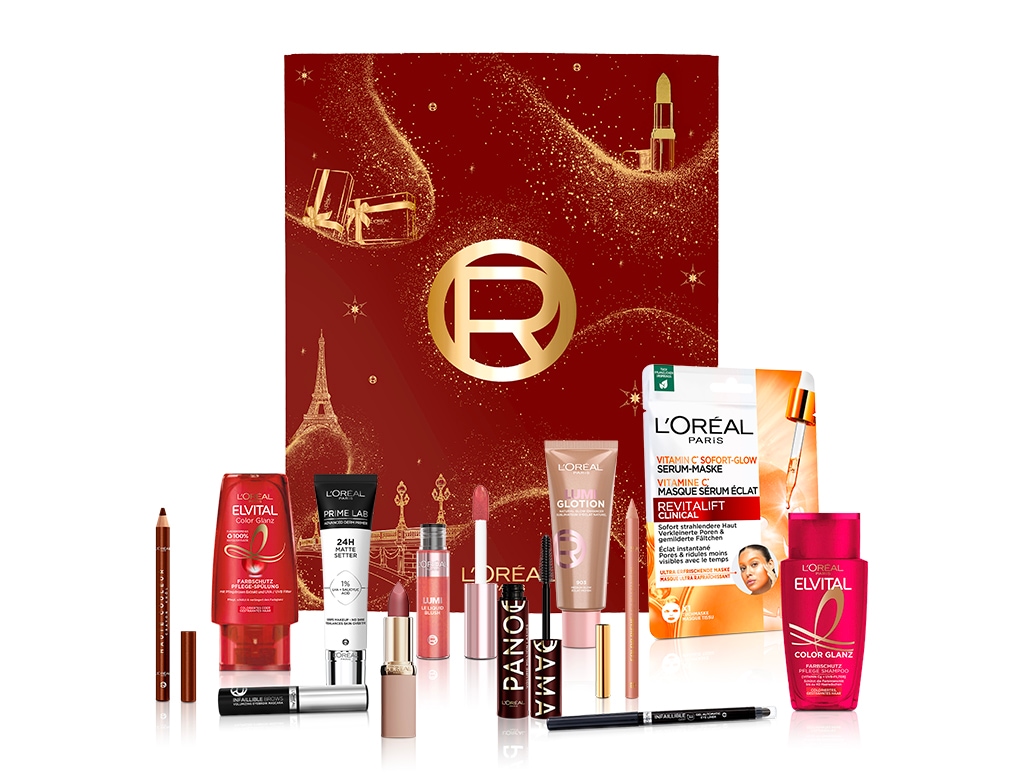 L'ORÉAL PARIS Kosmetik-Adventskalender »L'Oréal Paris Adventskalender 2026 12 Türen« ab 13 Jahren