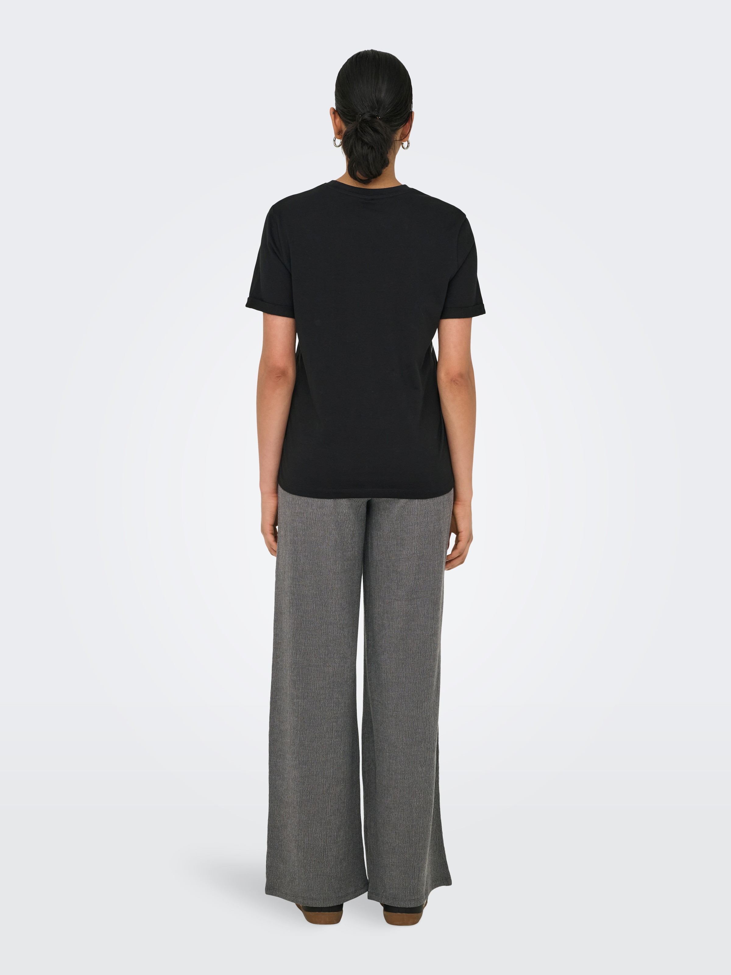 ONLY Kurzarmshirt »ONLHOLLIS LIFE S/S O-NECK TOP BOX JRS«
