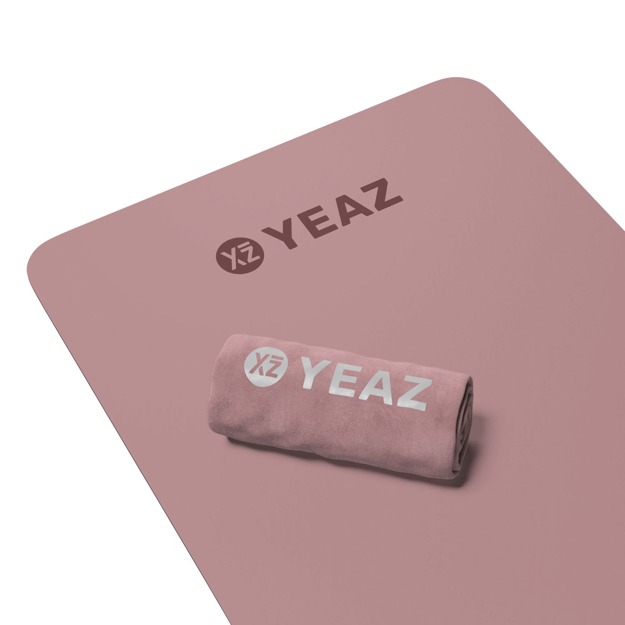 YEAZ Yogamatte »Set - Handtuch & Matte CARESS«