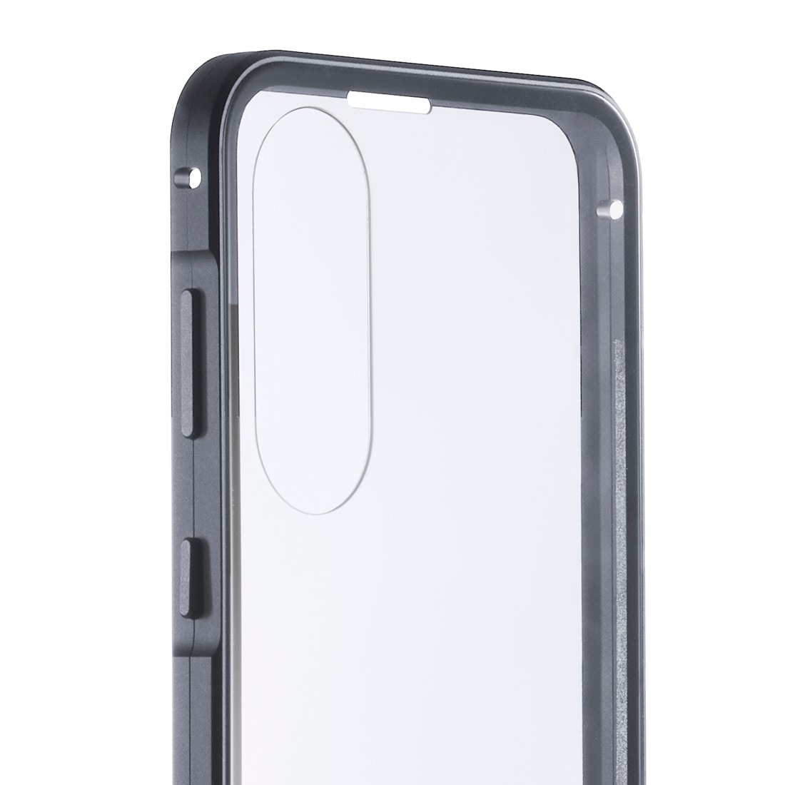 BLACKROCK Handyhülle »Smartphone Cover mit 360°-Rundumschutz für Samsung Galaxy A57 5G« Smartphones 360°-Rundumschutz, Metallrahmen, Magnetverschluss, Wireless Charging
