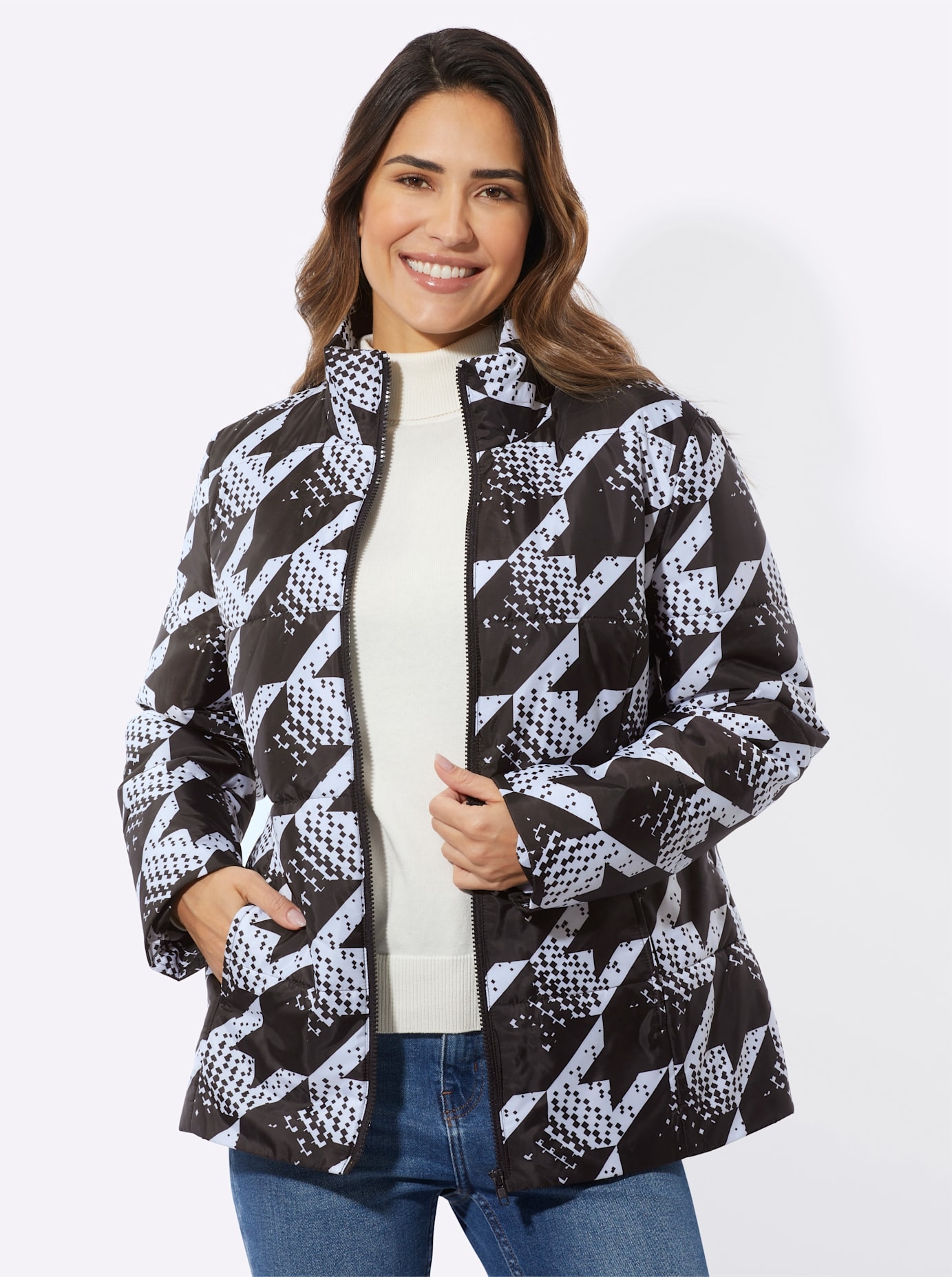 Classic Basics Steppjacke, ohne Kapuze