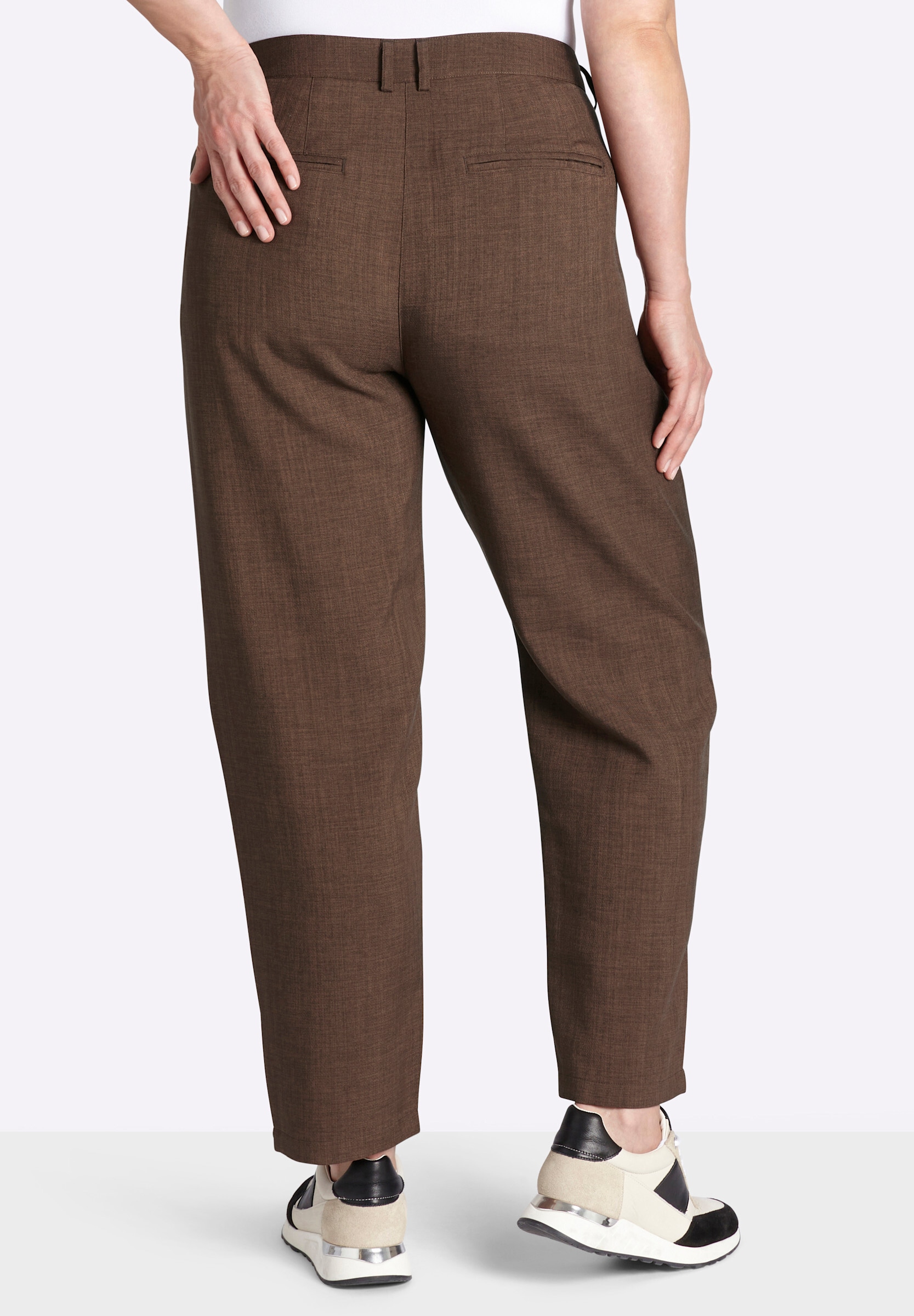 Sheego Chinohose »Chinohose Chinohose in leicht strukturierter Optik«