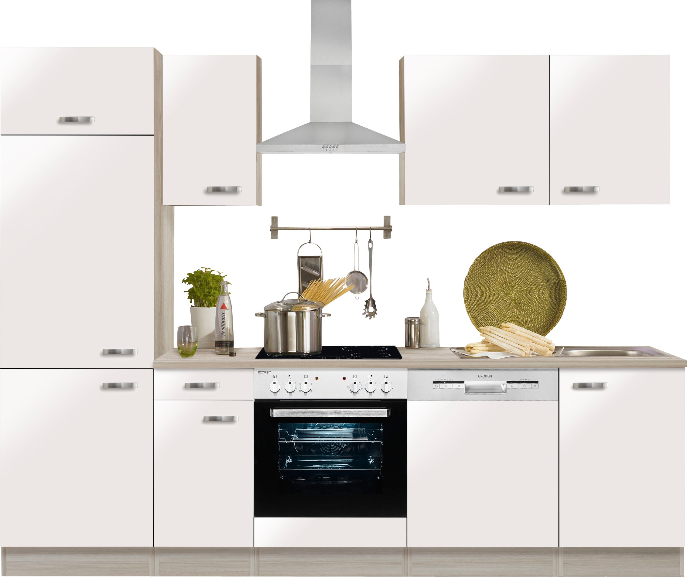 OPTIFIT Küchenzeile »Faro«, mit E-Geräten, Breite 270 cm bestellen im OTTO  Online Shop | Küchenzeilen mit Geräten