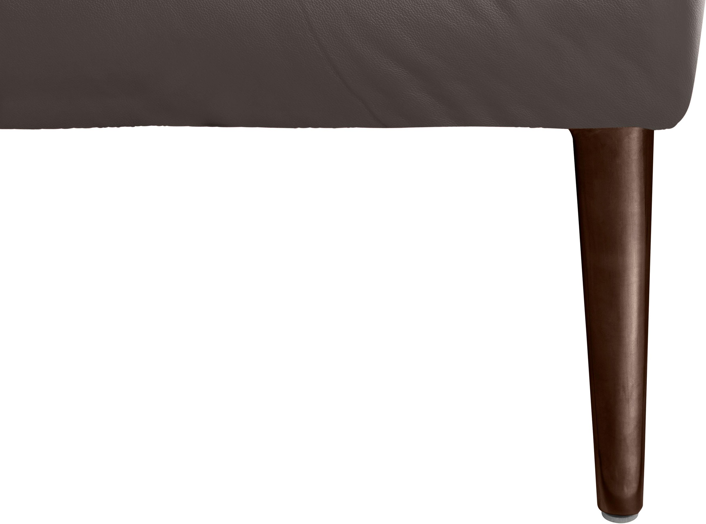 W.SCHILLIG Ecksofa »enjoy&MORE, Designsofa, bequem, elegant und zeitlos, L-Form«, Sitztiefenverstellung, Füße bronze pulverbeschichtet, Breite 340 cm