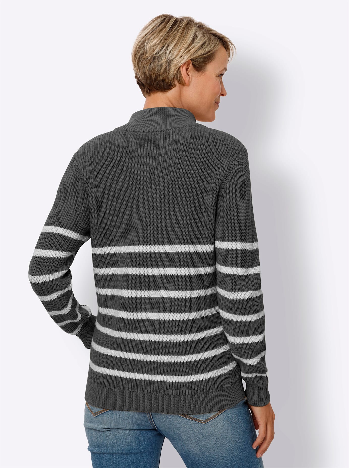 Classic Strickpullover »Langarm-Pullover«