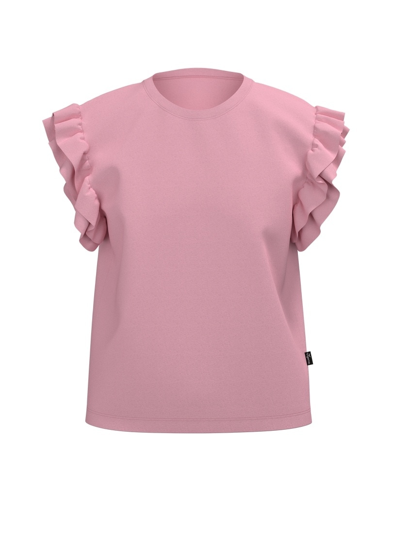 Trigema T-Shirt »TRIGEMA Volant Shirt« 1