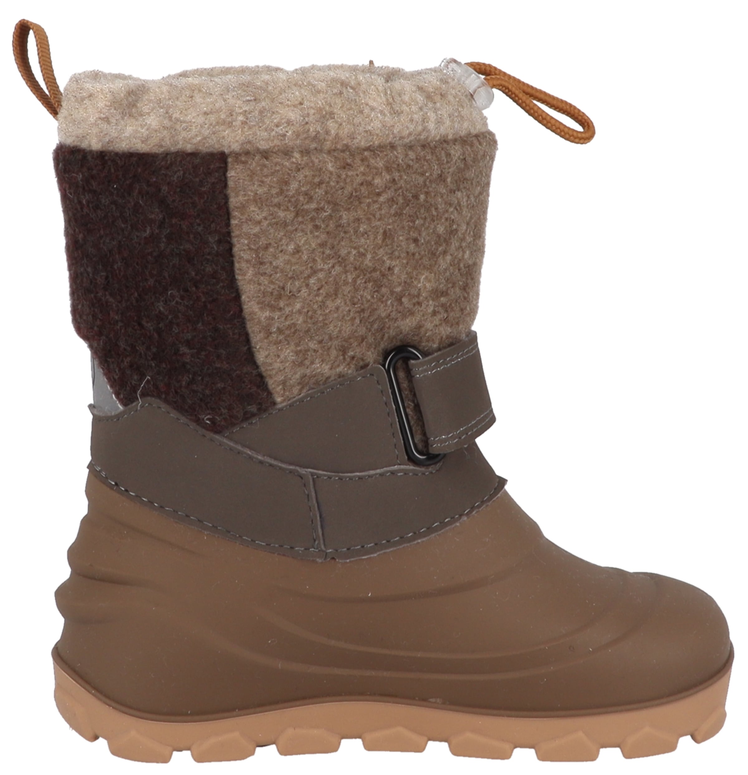 Lurchi Barfußschuh »Jan 1 Barefoot«  Winterboots, mit Kontrastbesatz, Größenschablone zum Download