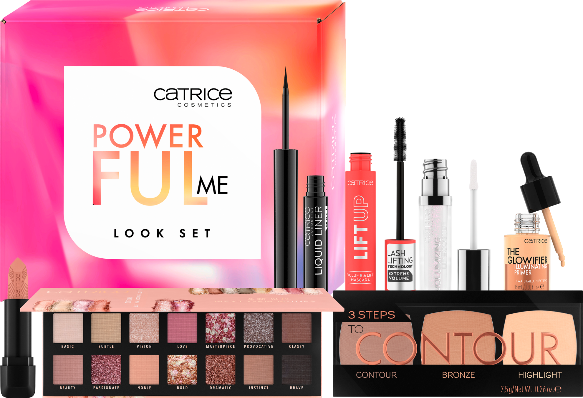 Catrice Augen-Make-Up-Set »Powerful Me Look Set«, (Set, 7 tlg.)