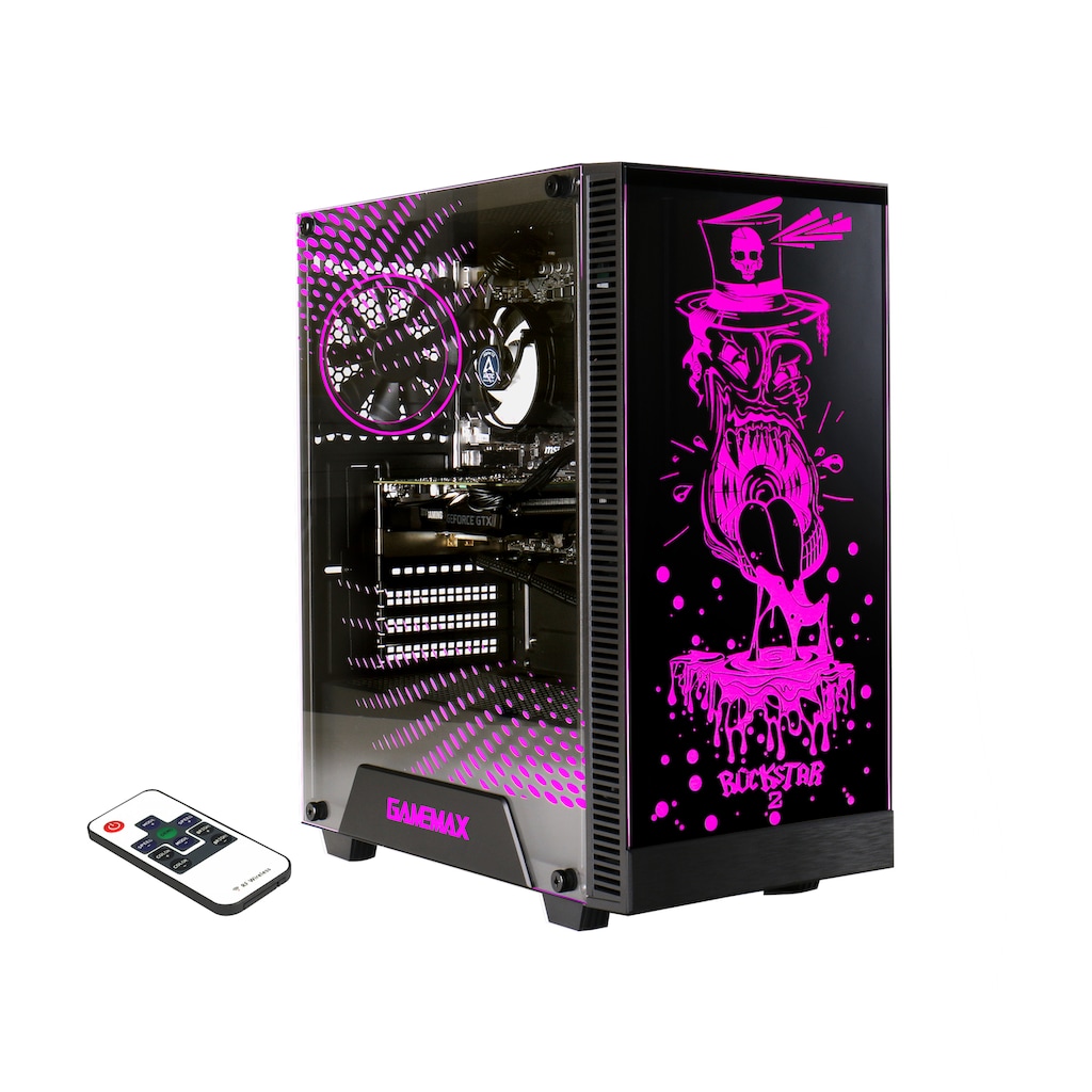 Hyrican Gaming-PC-Komplettsystem »Rockstar SET02067«, (2 St.)