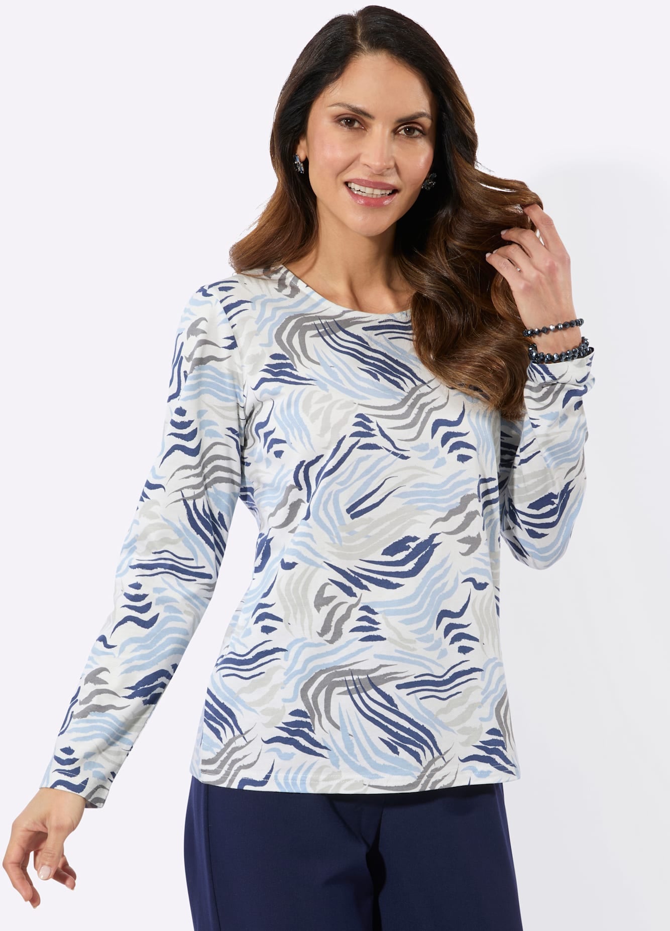   Print-Shirt »Druck-Shirt« 1