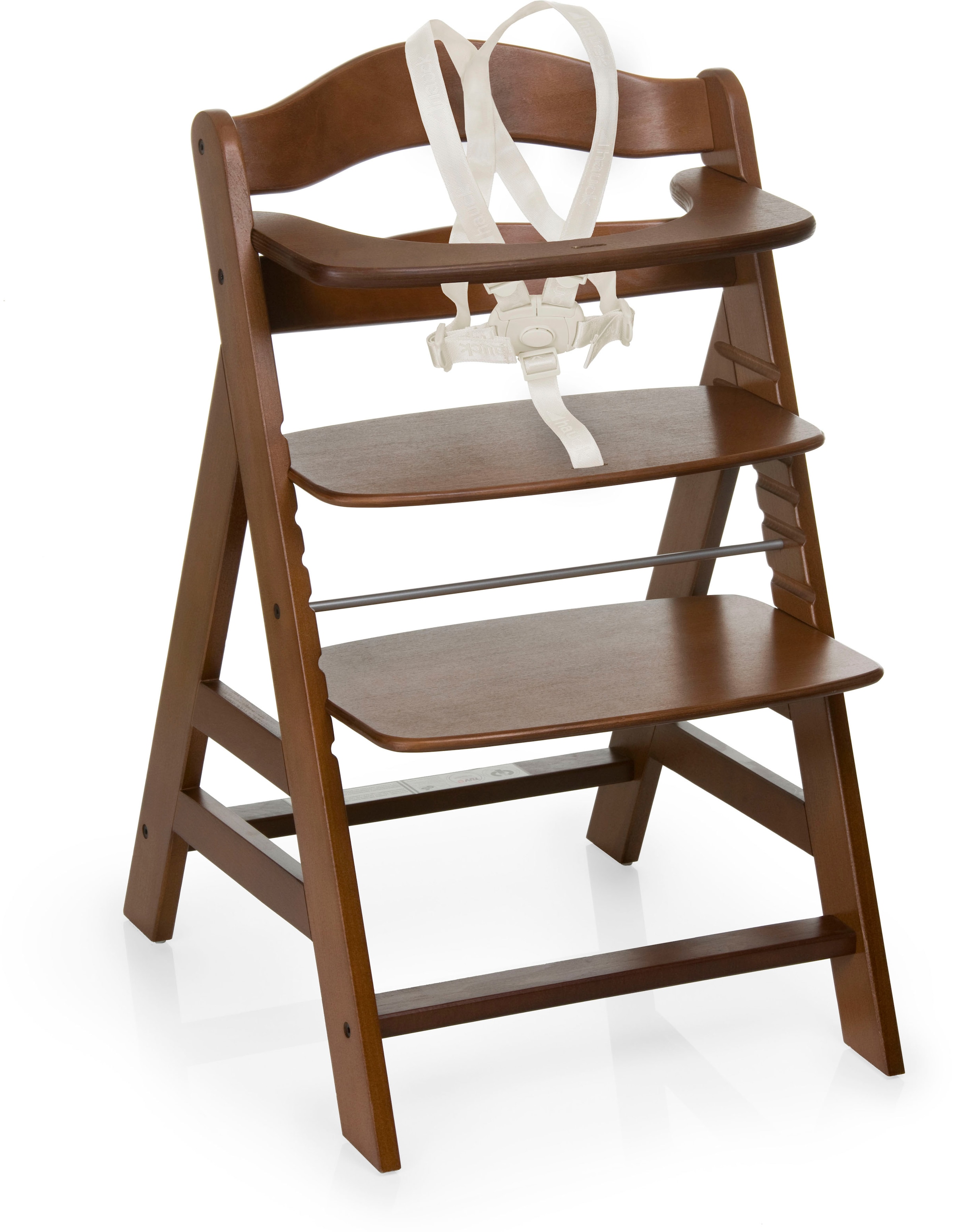 Hauck Hochstuhl »Alpha+, walnut«, aus Holz