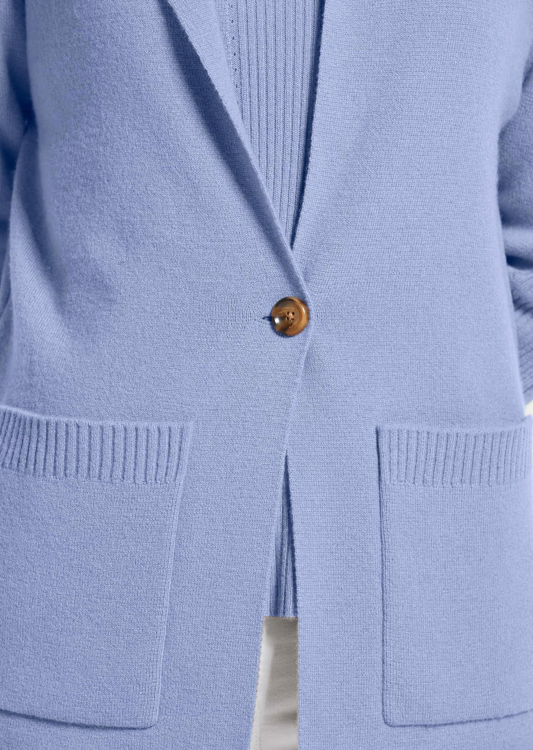 MADELEINE Strickjacke »Strickblazer Strickjacke aus Merinowolle und Kaschmir«