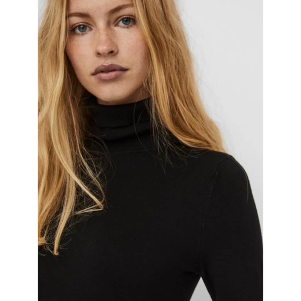 Vero Moda Rollkragenpullover »VMGLORY LS ROLLNECK BLOUSE GA NOOS«