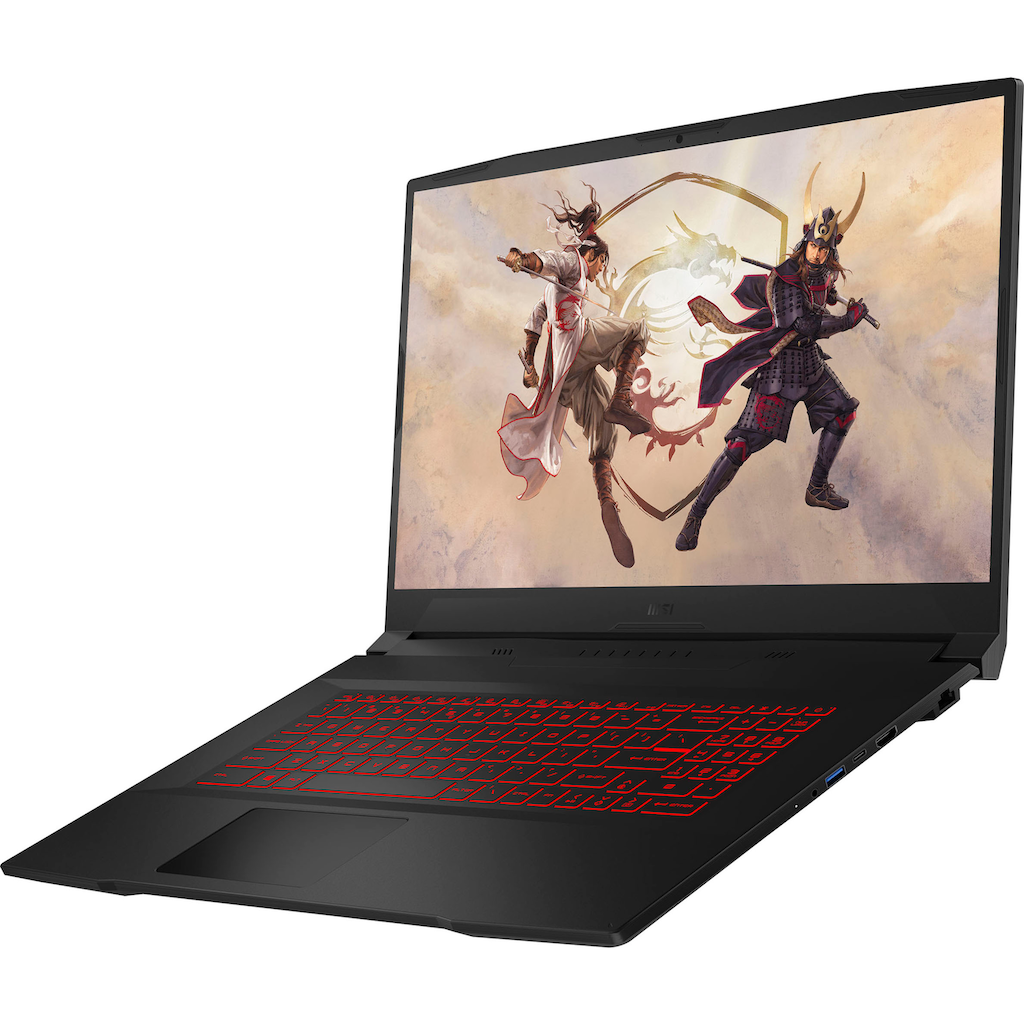 MSI Gaming-Notebook »Katana GF76 11UE-413«, 43,9 cm, / 17,3 Zoll, Intel, Core i7, GeForce RTX 3060, 512 GB SSD