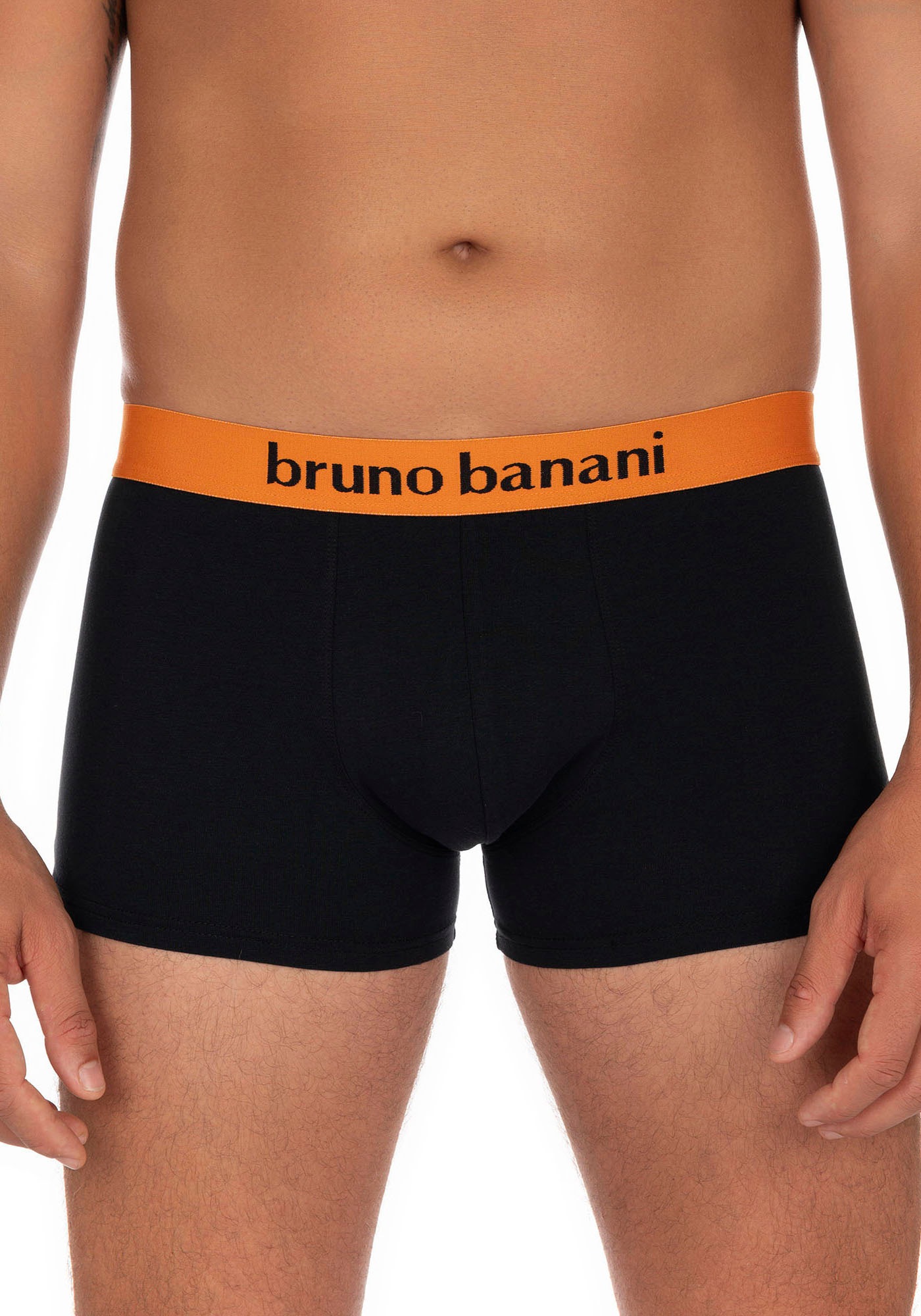 Bruno Banani Boxer, (2er Pack), mit kontrastreichem Logobund