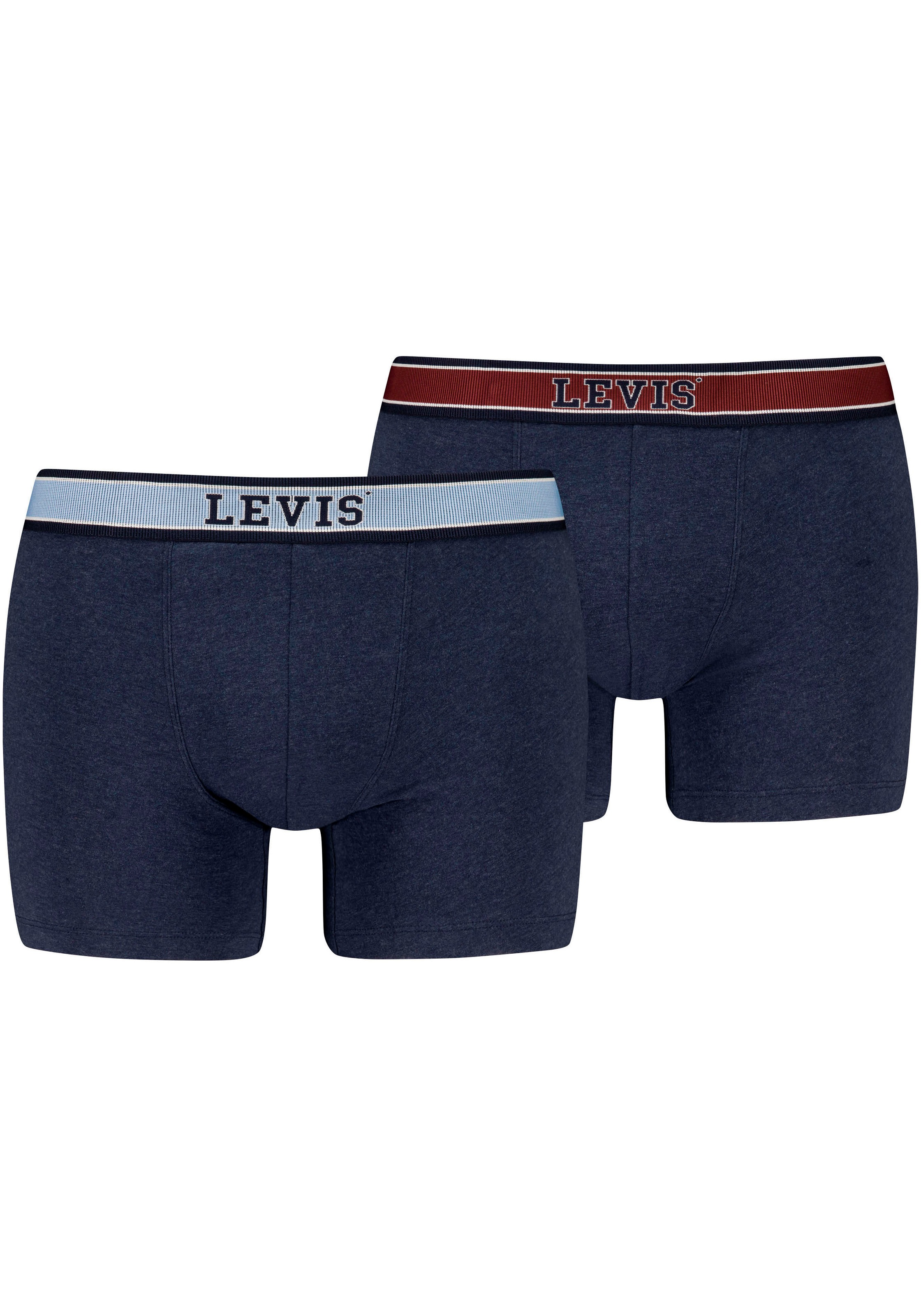 Levi's Boxer 2er-Pack in blau, Größe M