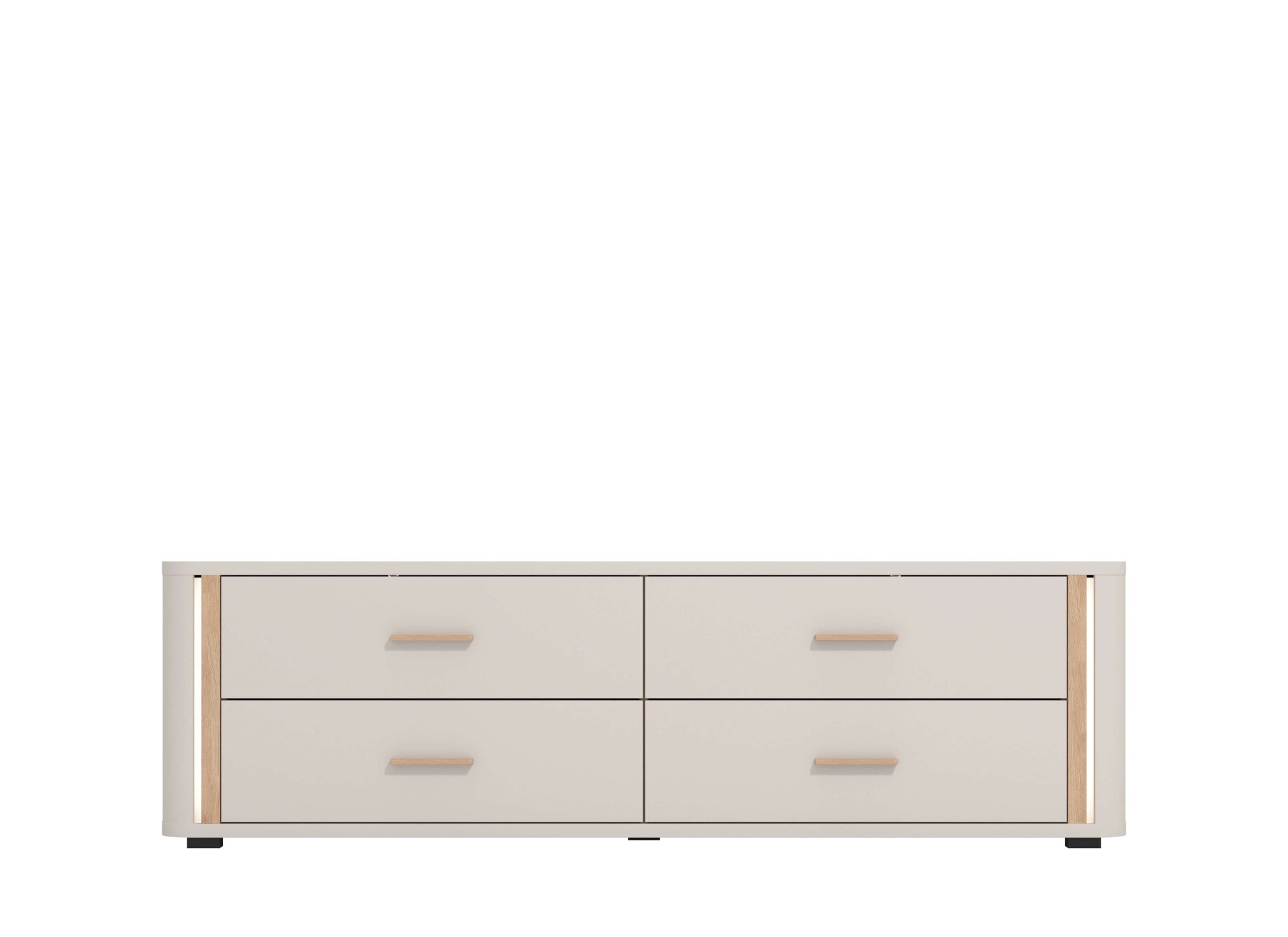 INOSIGN TV-Bank »York, TV-Kommode, TV-Schrank, TV-Bank«, mit 4 geräumigen Schubladen, Breite 176,5 cm, wandmontage