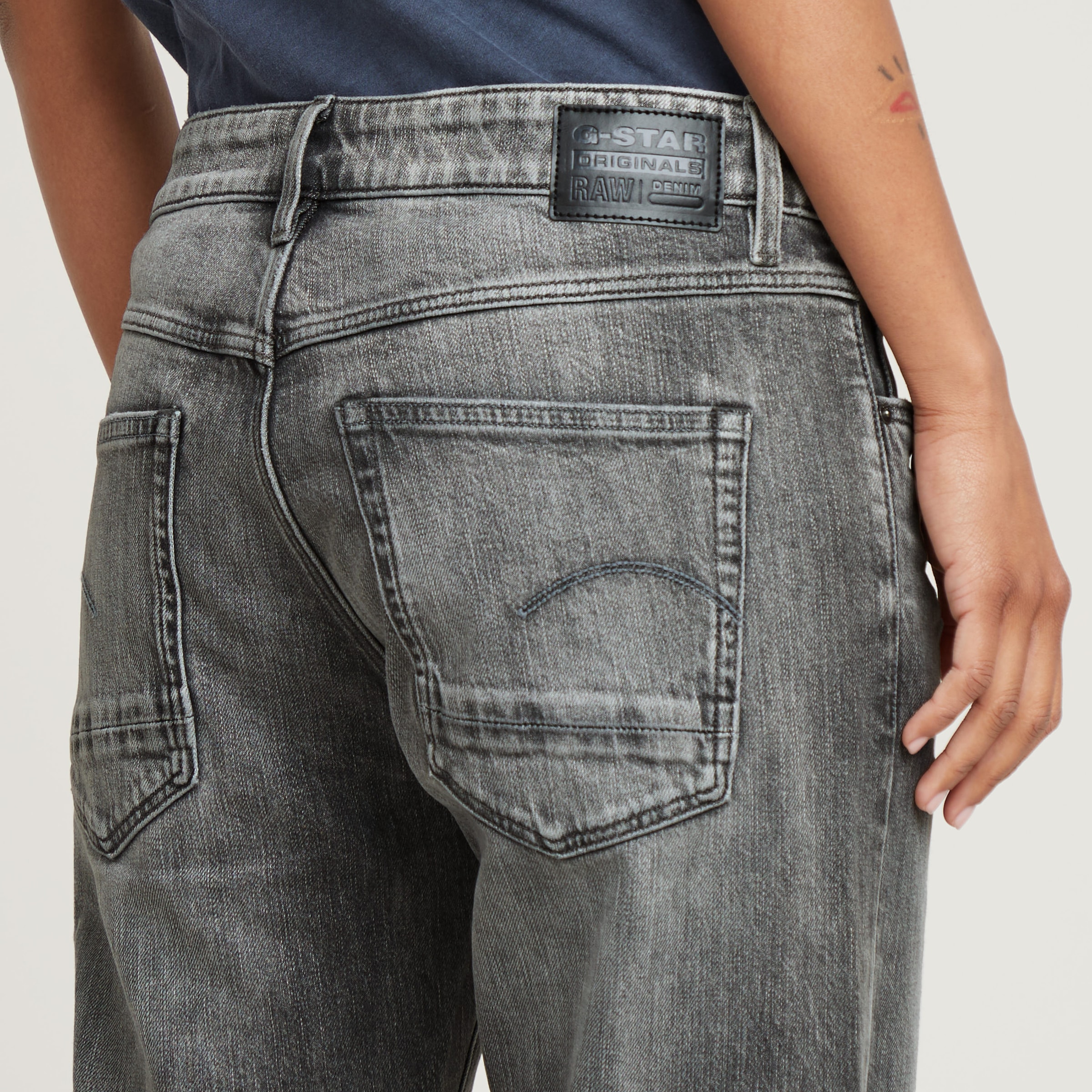 G-STAR Boyfriend-Jeans »Kate«, Baumwollstretch Denim Qualität für hohen Tragekomfort