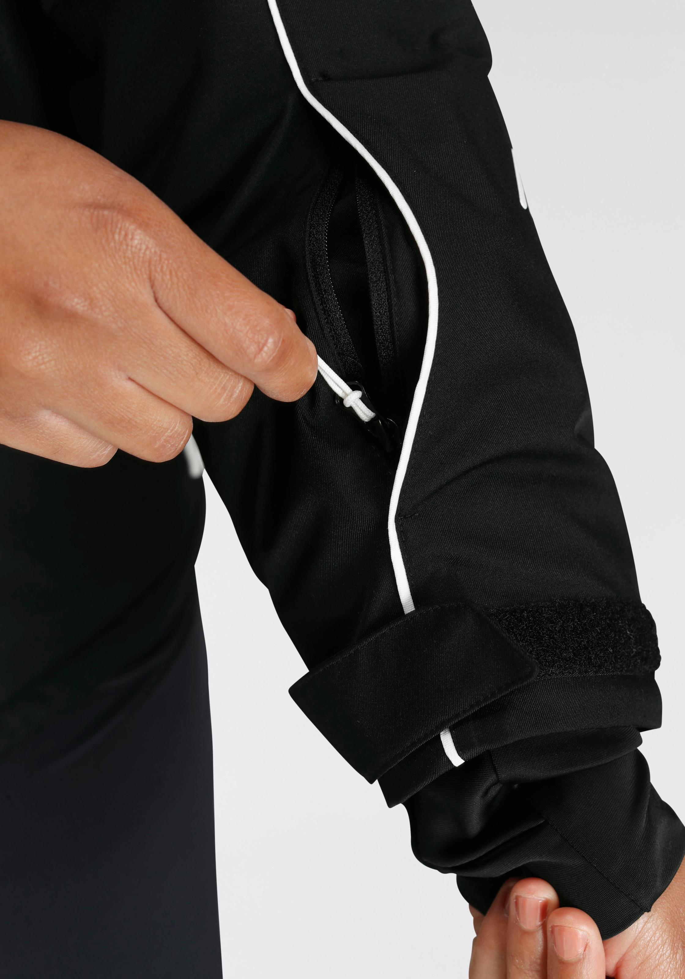 Maier Sports Skijacke, mit Kapuze