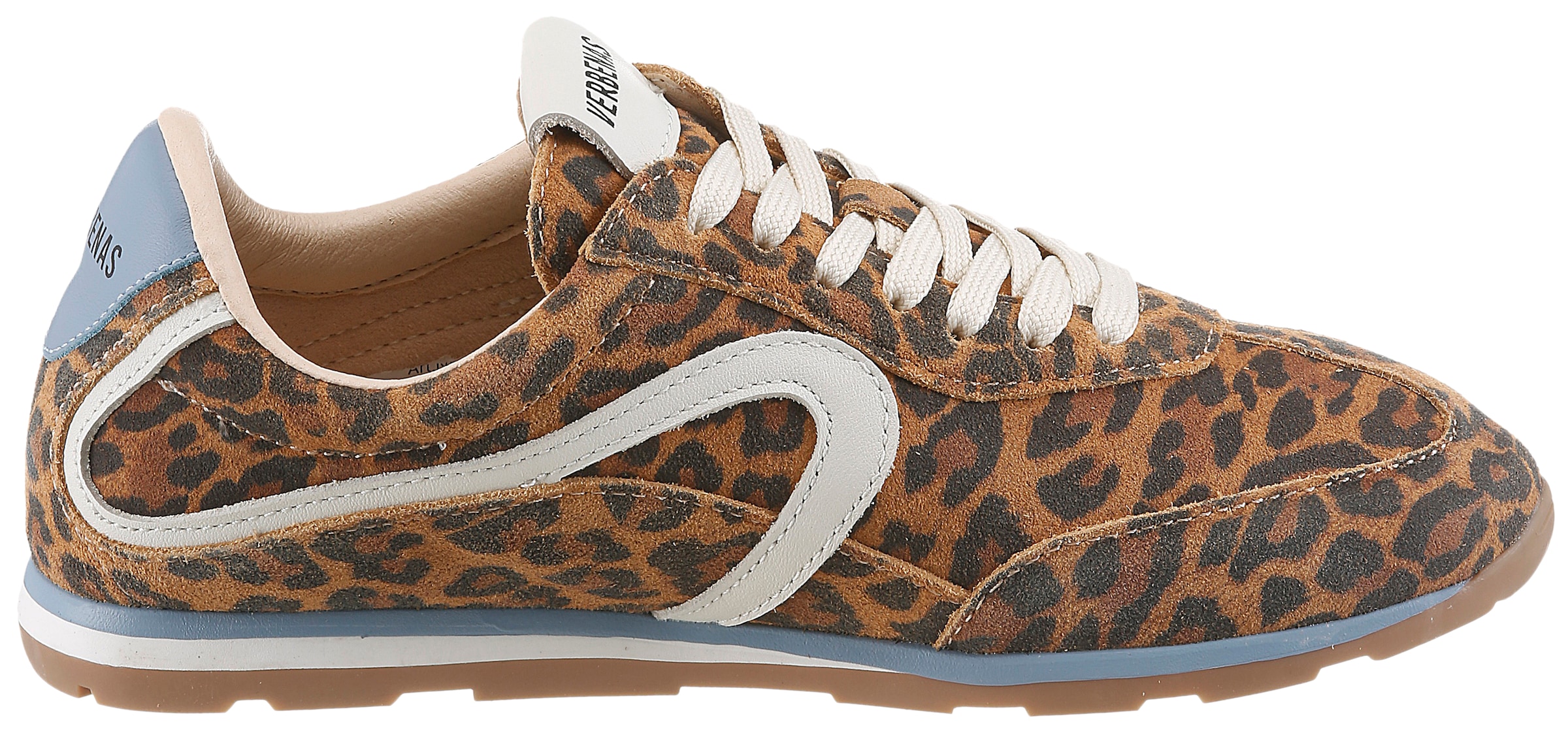 VERBENAS Keilsneaker »JAMAIC LEO SUMMER«  Retrosneaker, Schnürer, Freizeitschuh im Leo-Look