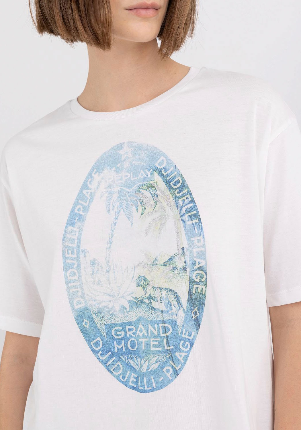 Replay Print-Shirt