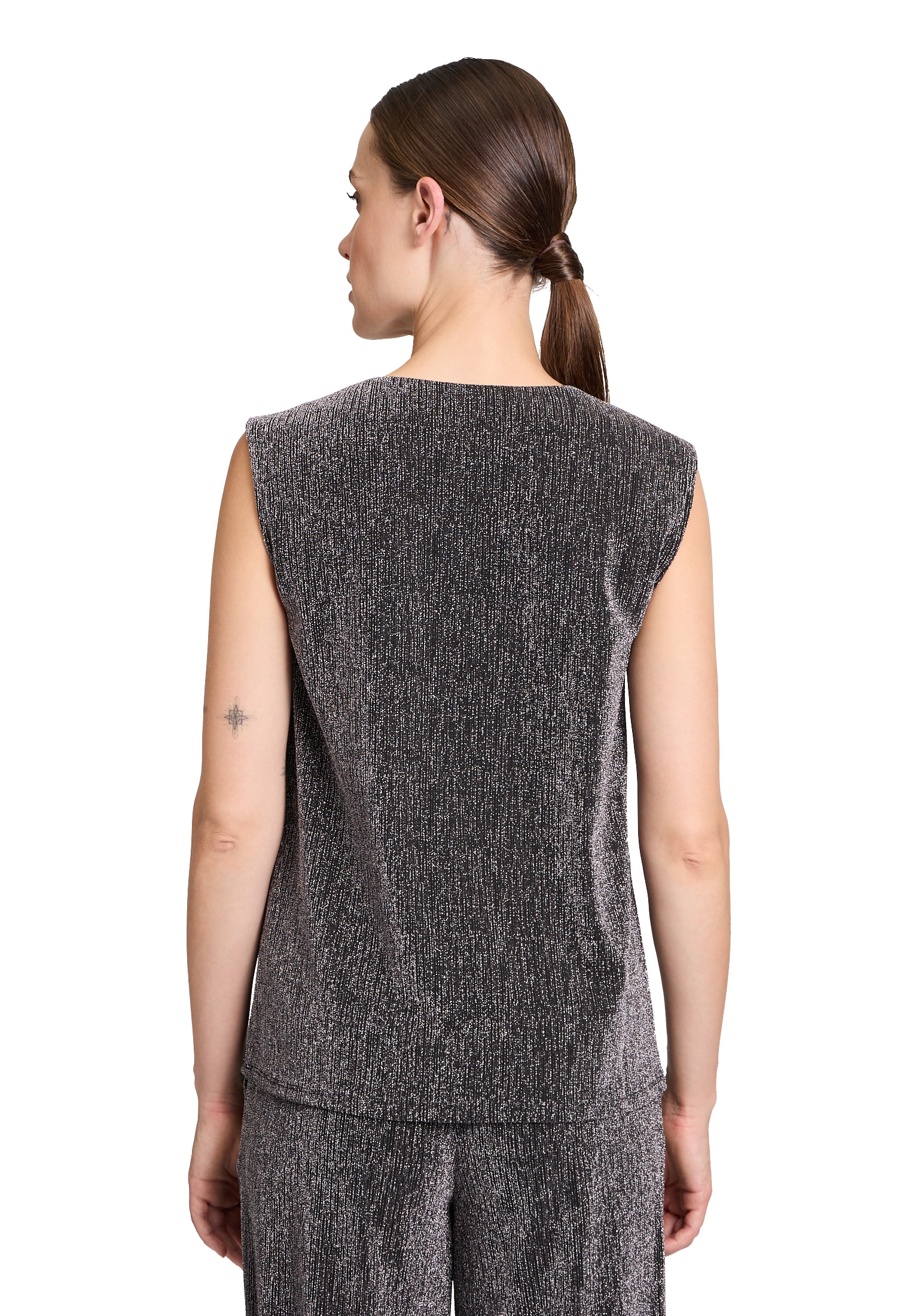 Betty&Co Schlupfbluse »Schlupfbluse ohne Arm«