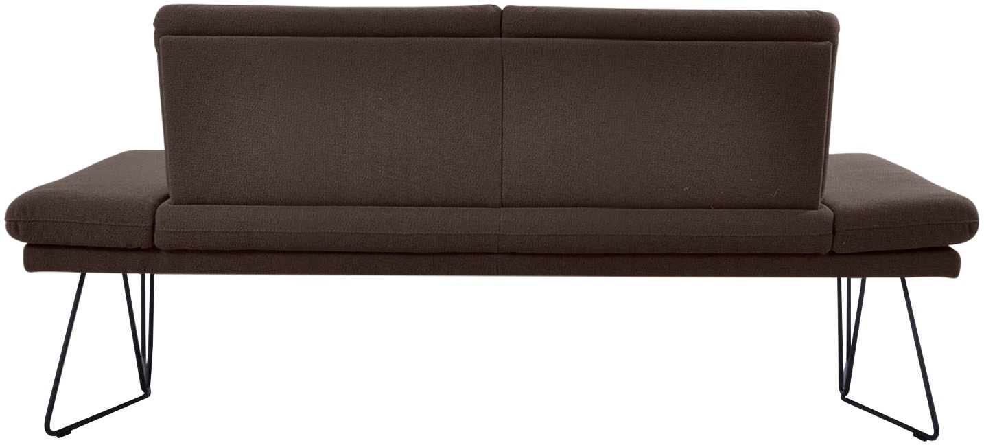 K+W Komfort & Wohnen Polsterbank »Pego« Seitenteilverstellung, wahlweise in 206 oder 226cm