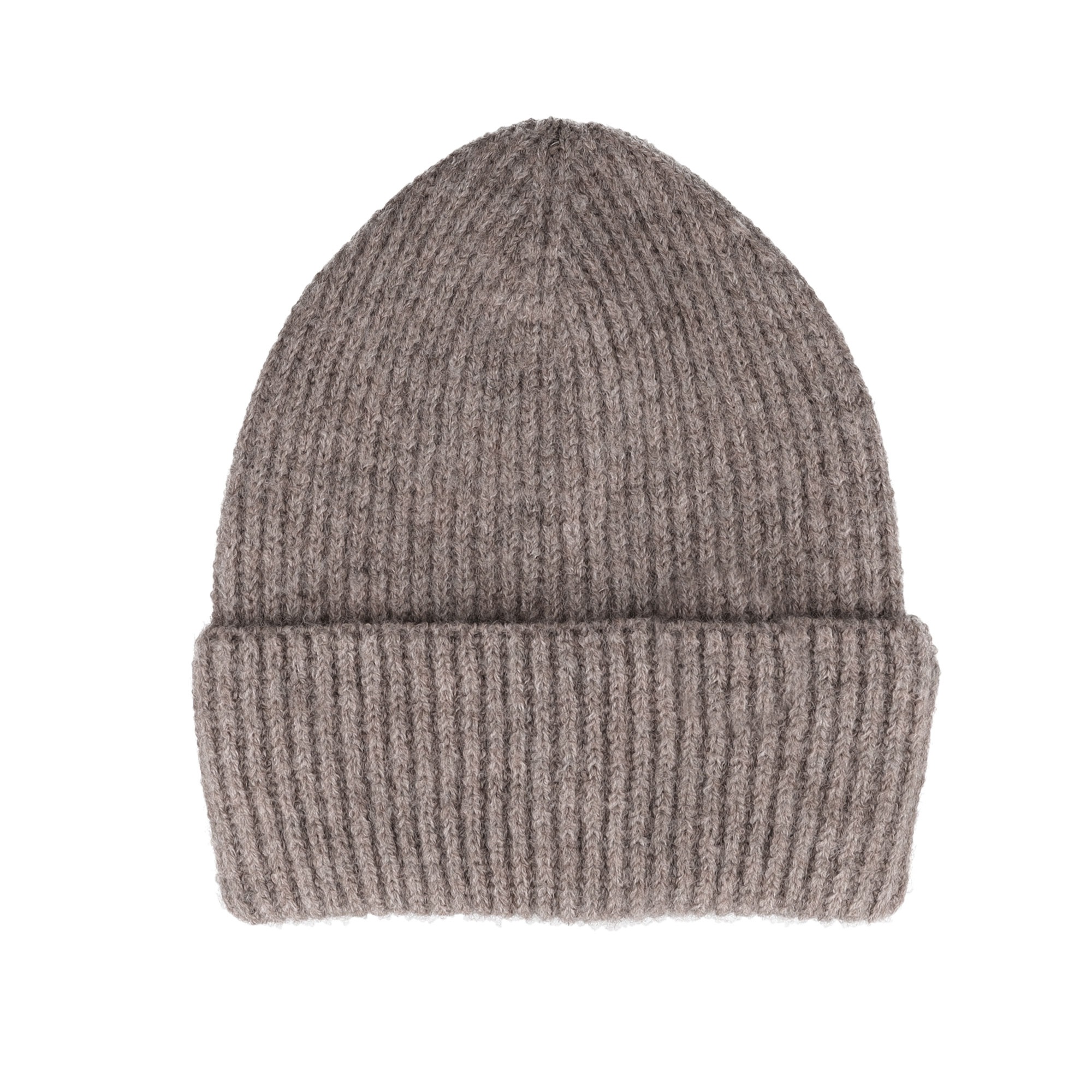CAPO Strickmütze Dezente Melange-Töne, Grobstrick